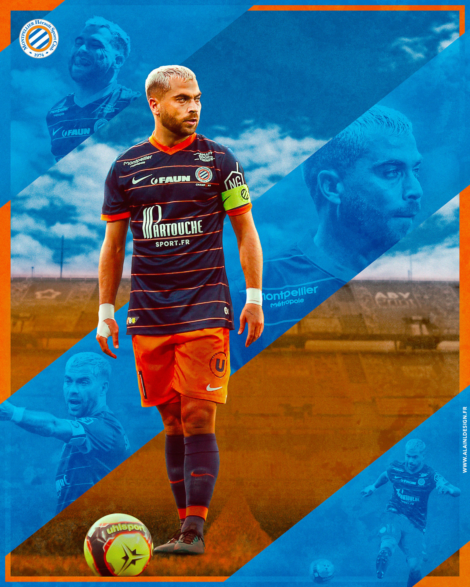 Montpellier HSC - Football Design