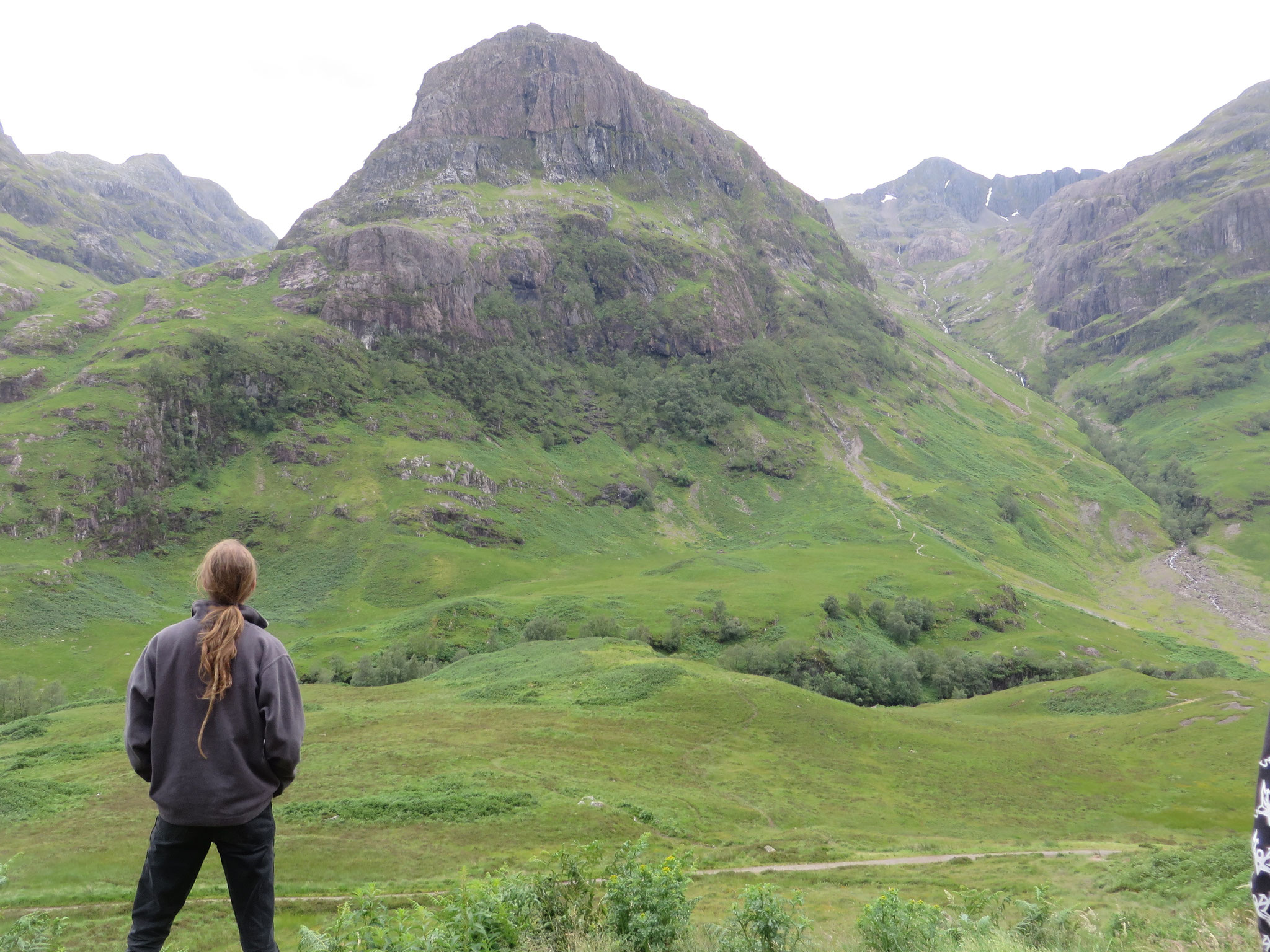 Mitten im Glencoe, Schottland 2015