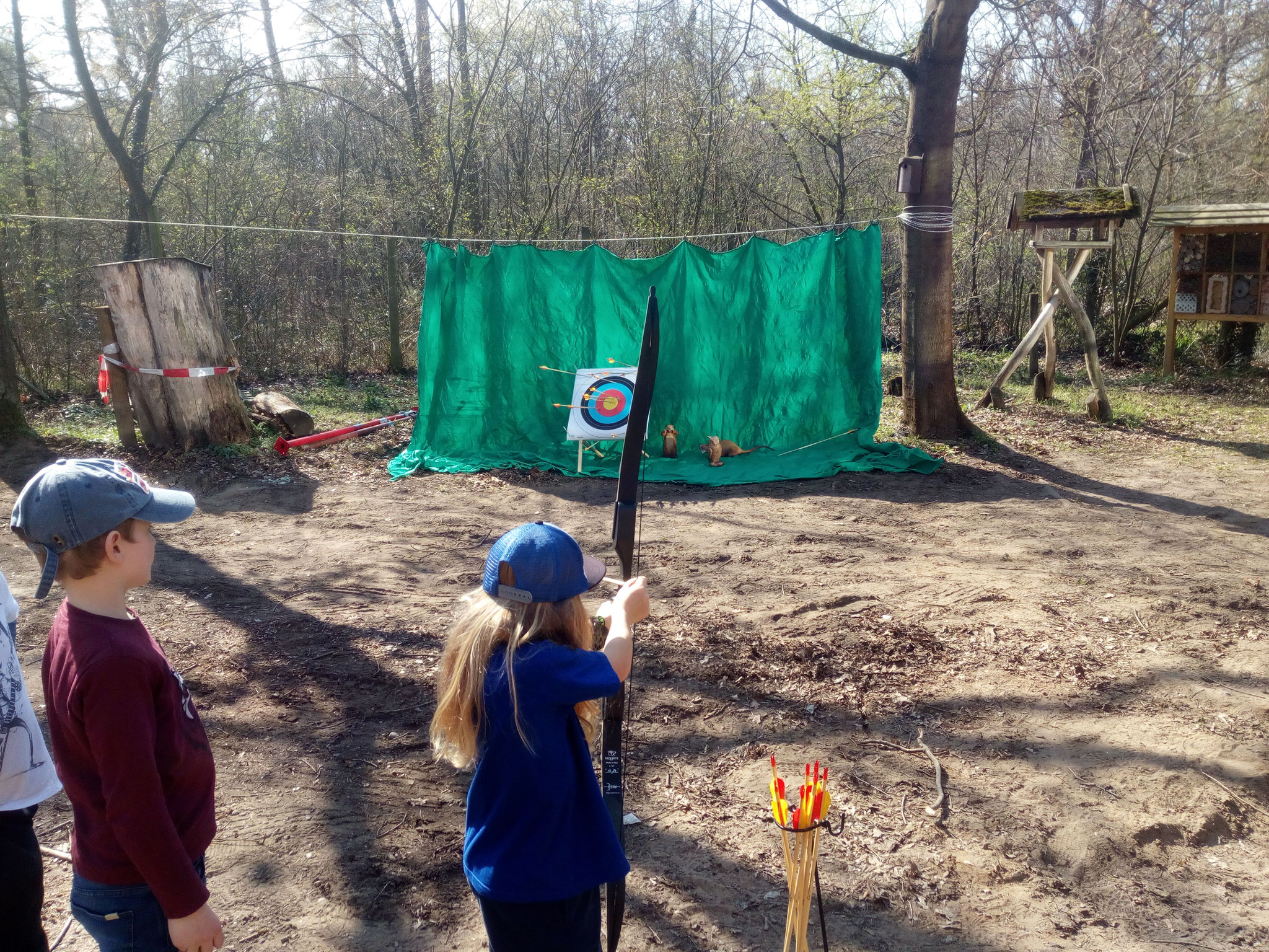 Kindergeburtstag im März.