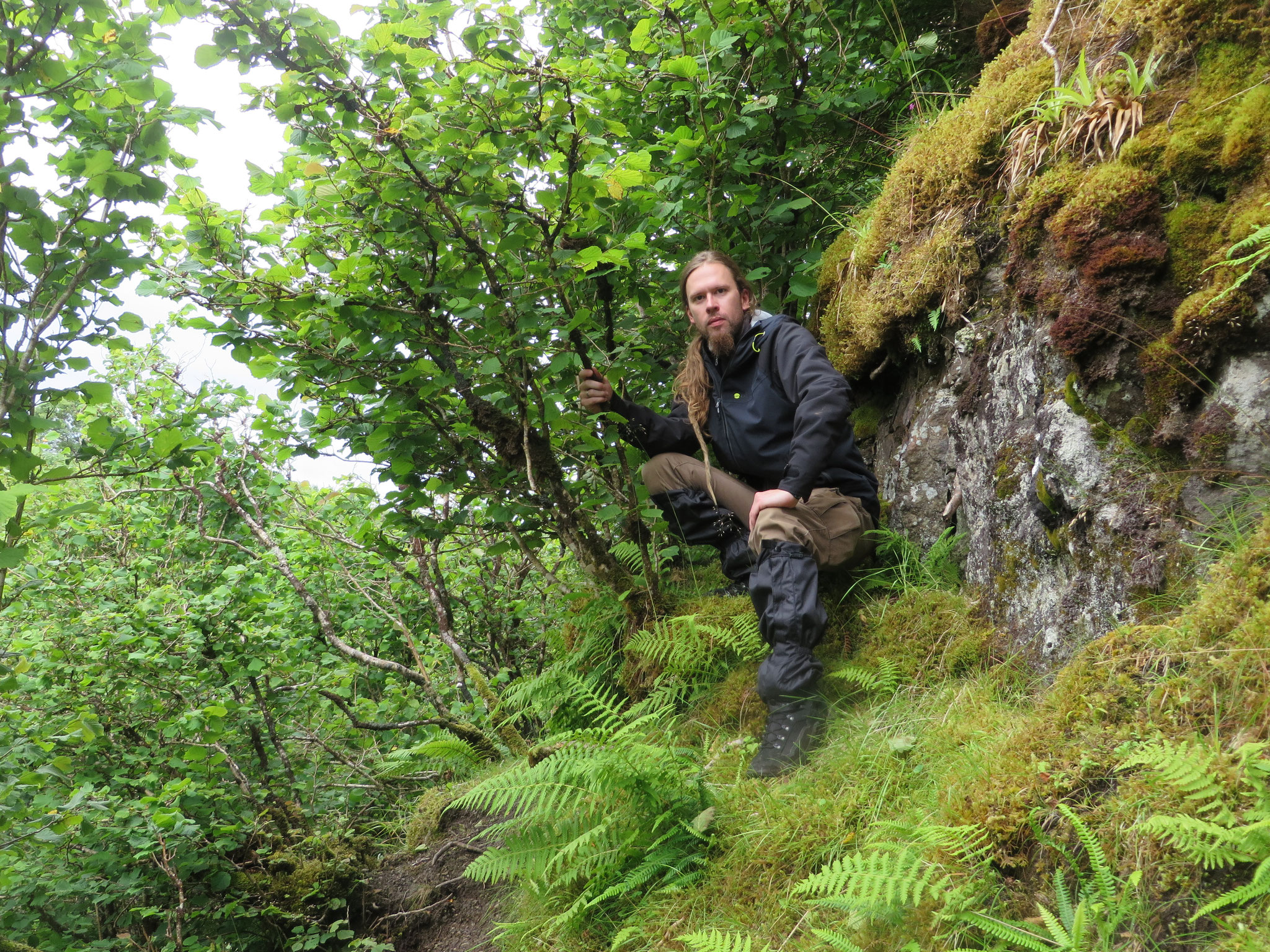 In einem namenlosen Canyon auf der Isle of Skye 2015