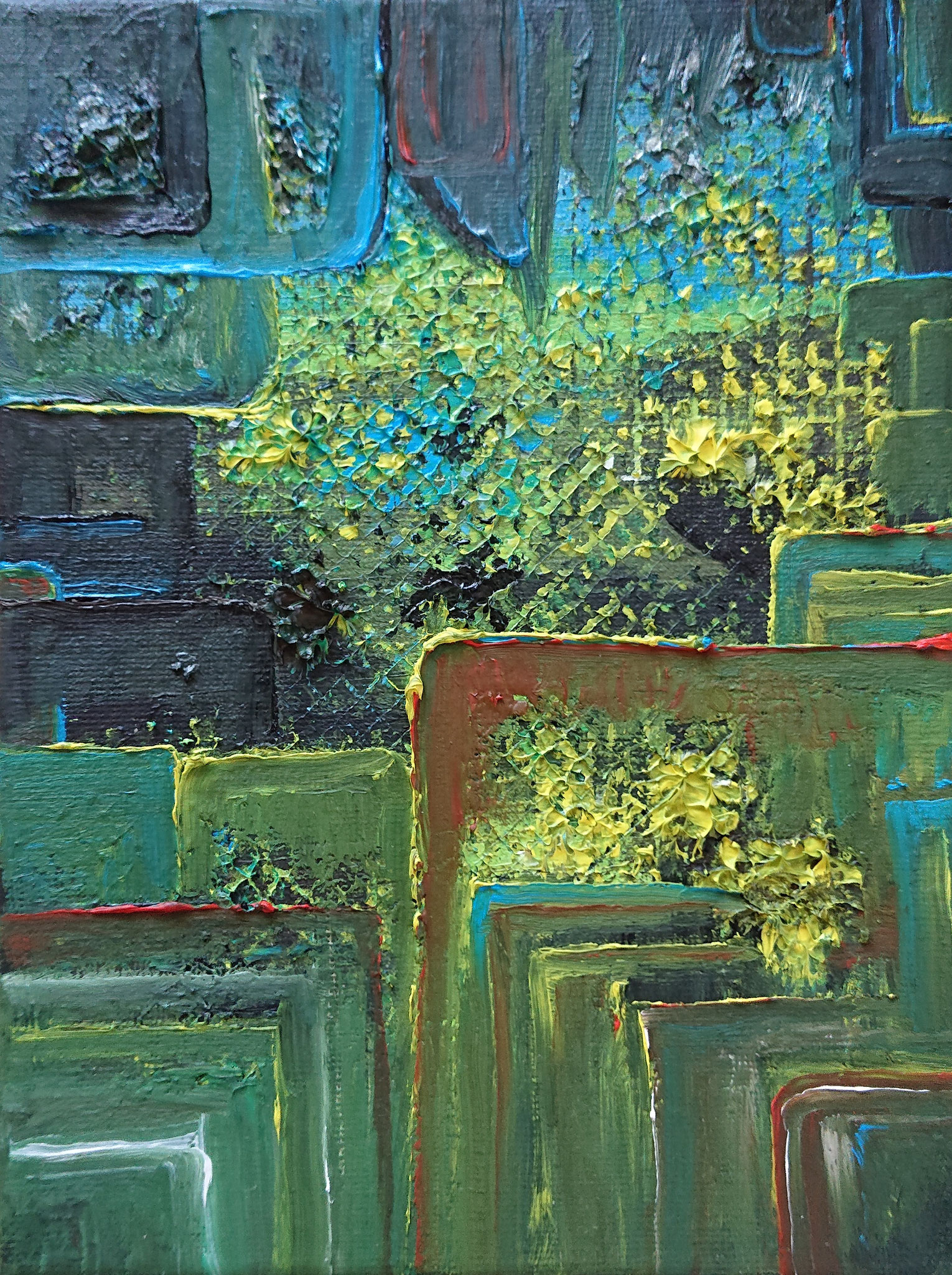 Honey (20x15x1,5cm, Öl auf Leinwand)