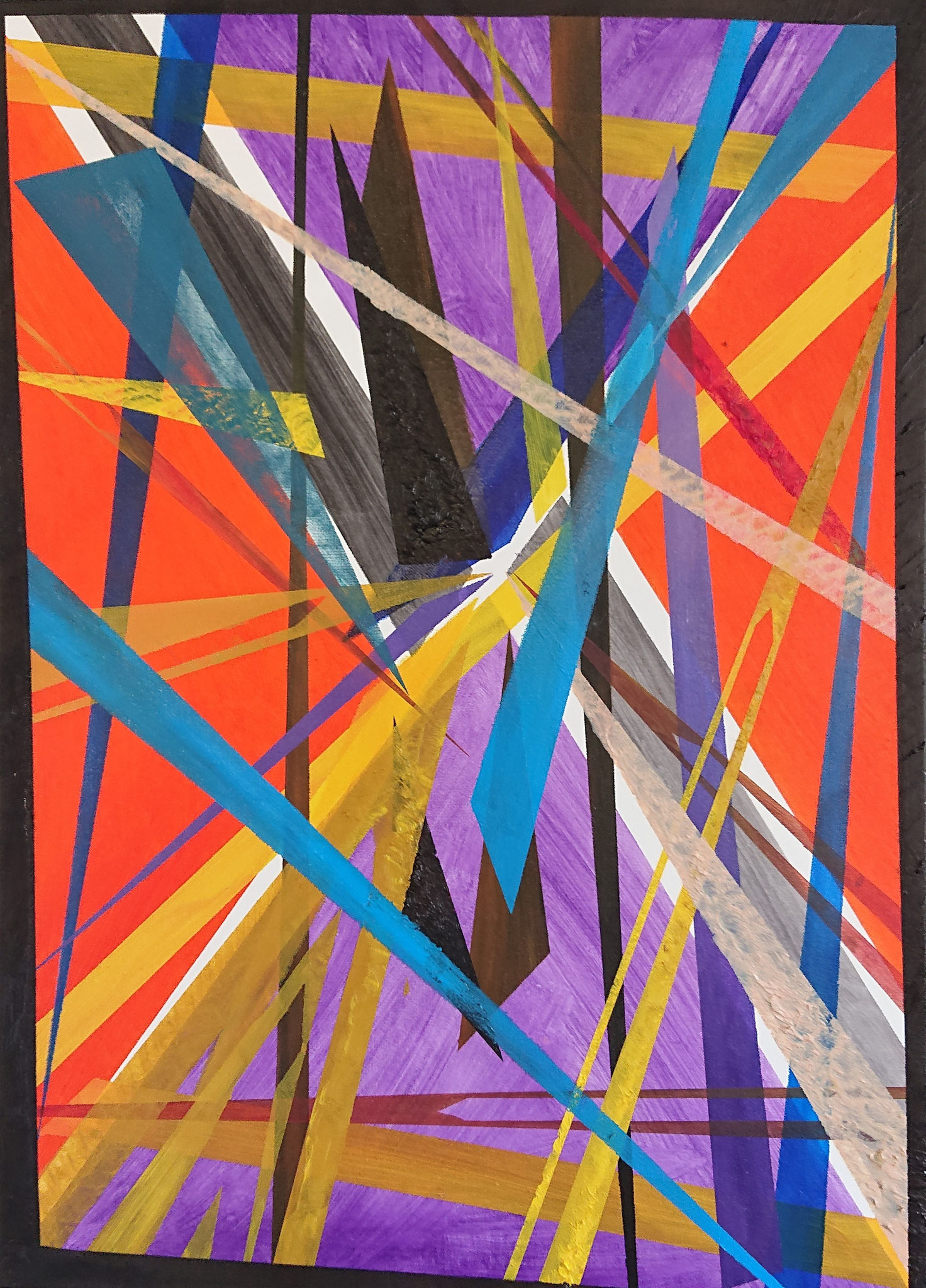 Quantity   (70x50x1,5cm, Öl auf Leinwand)