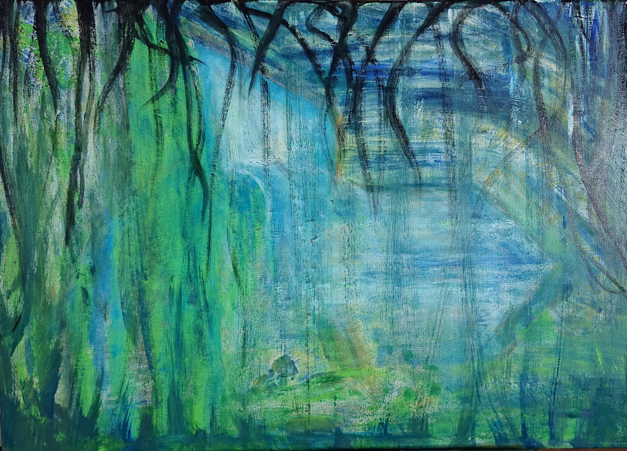 Jungle   (70x50x1,5cm, Oil on canvas)