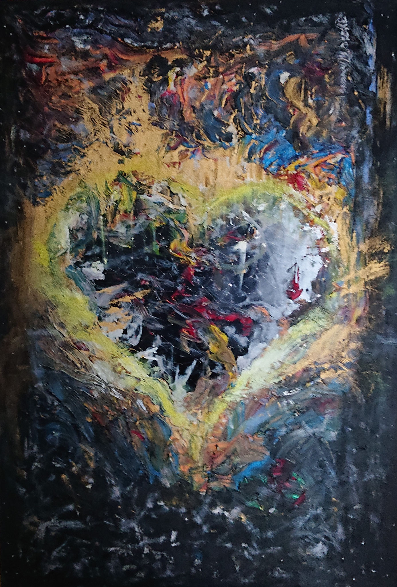 Real Love (130x70x1,5cm, Öl auf Leinwand)