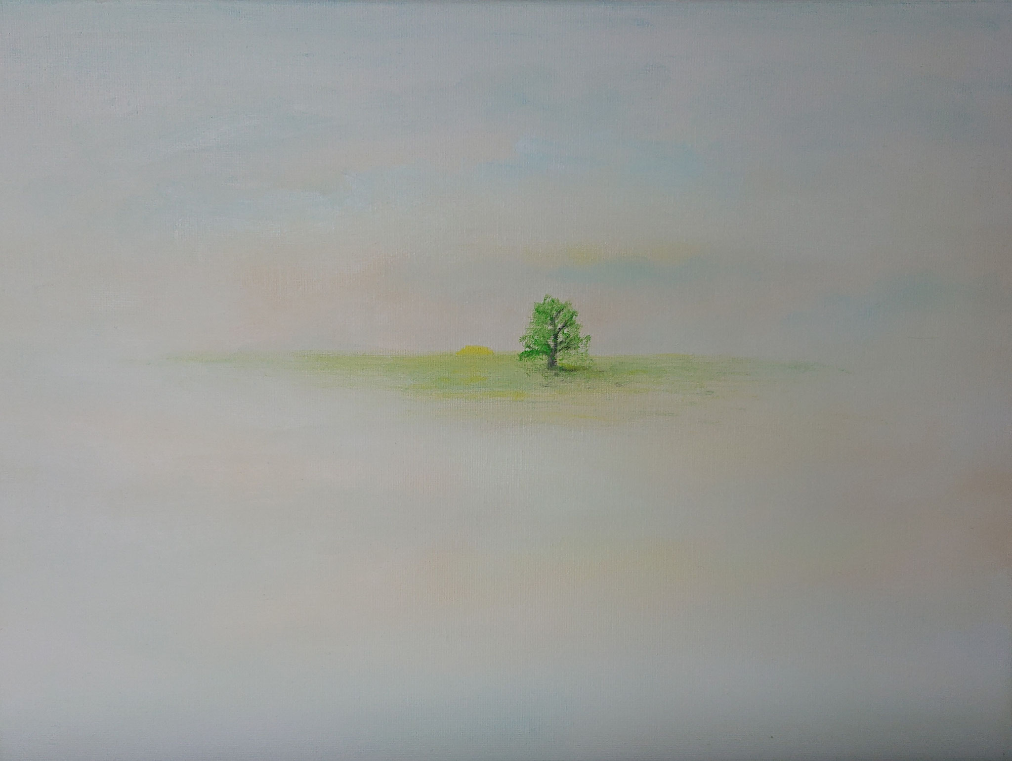 Sunrise (40x30x1,5cm, Öl auf Leinwand)