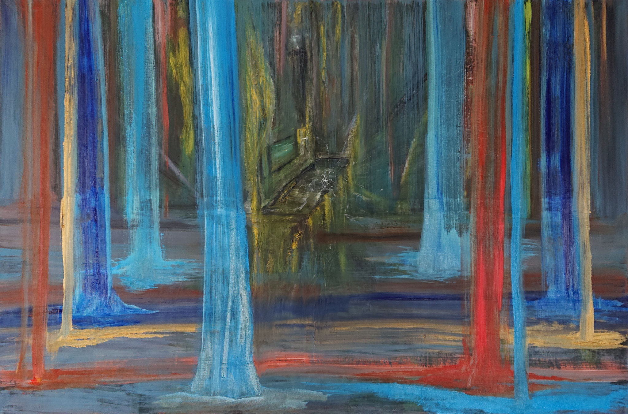 The Crux of the Matter (120x80x1,5cm, Öl auf Leinwand)