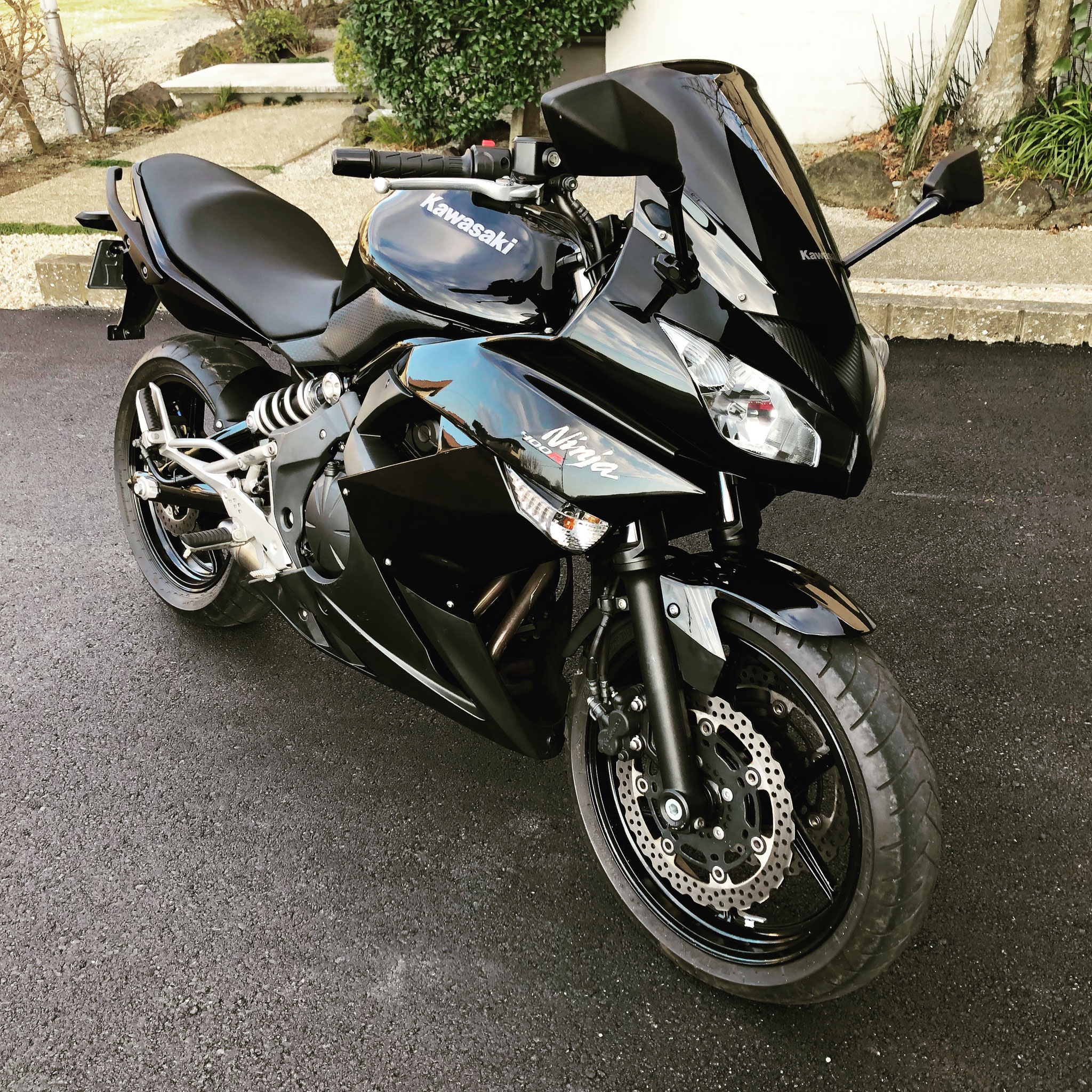 Ninja400R セッティング完了
