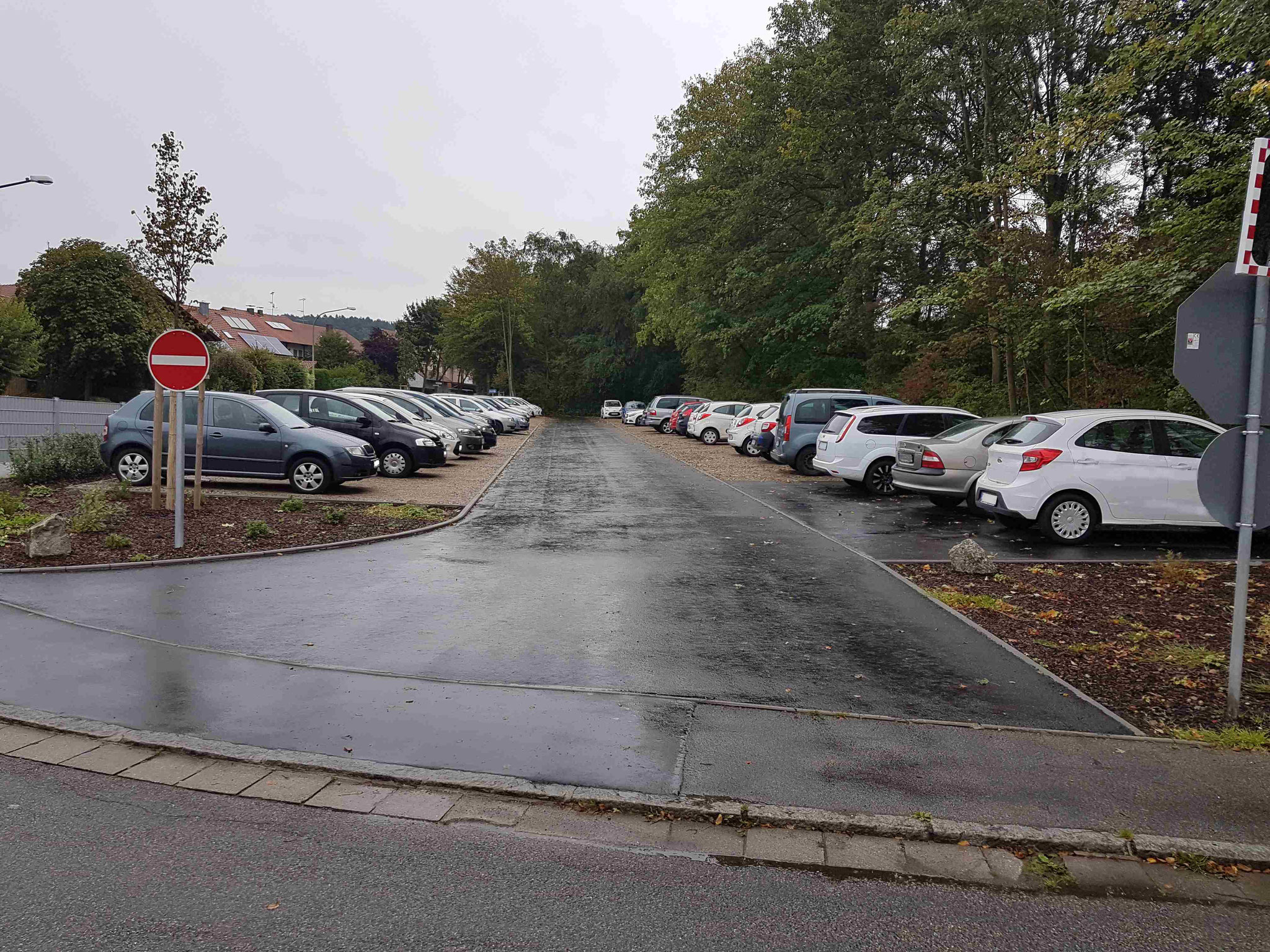 Parkplatz in Roding