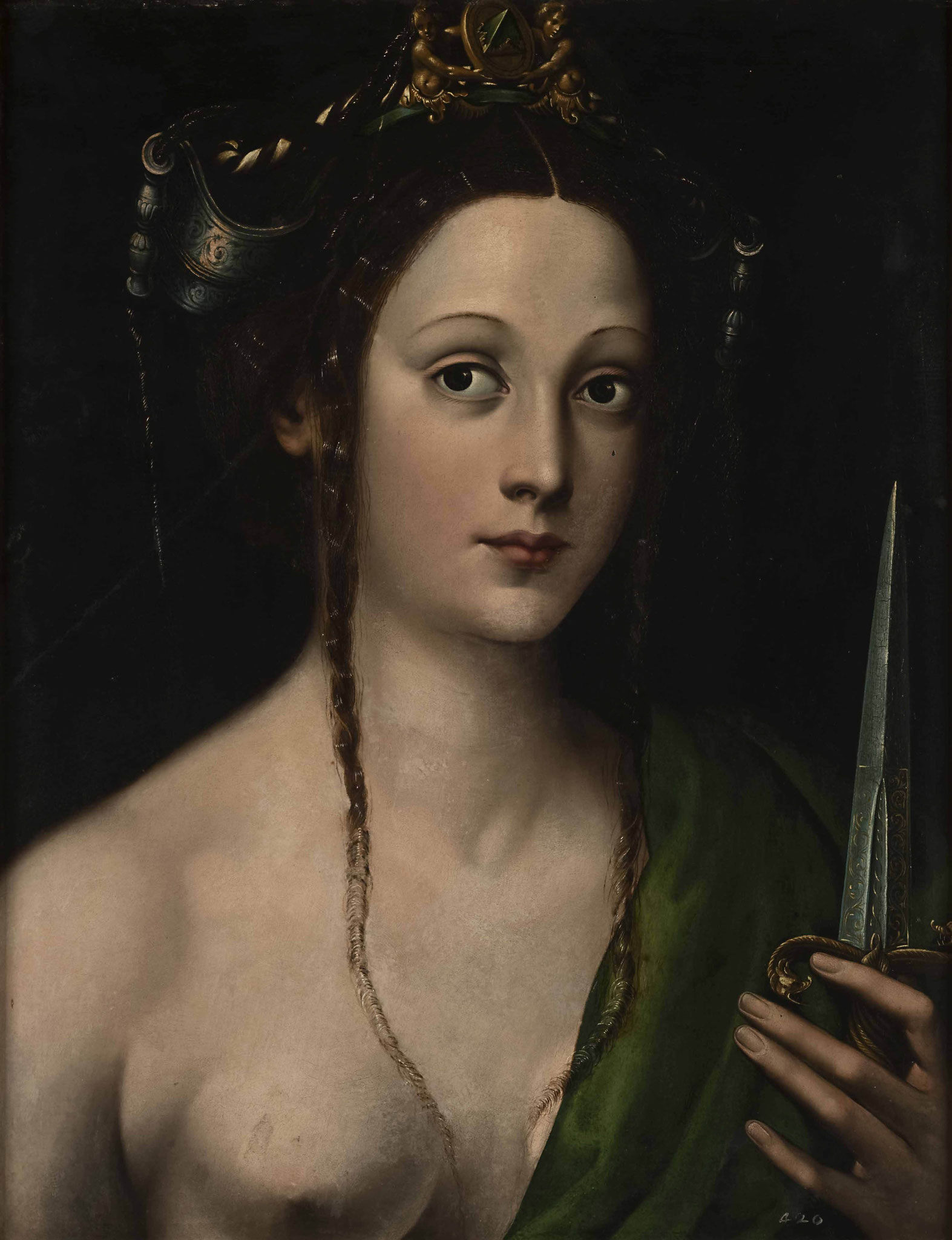 ꧁ Grazia Leonardo dit Leonardo da Pistoia, Lucrezia, 1532 ꧂