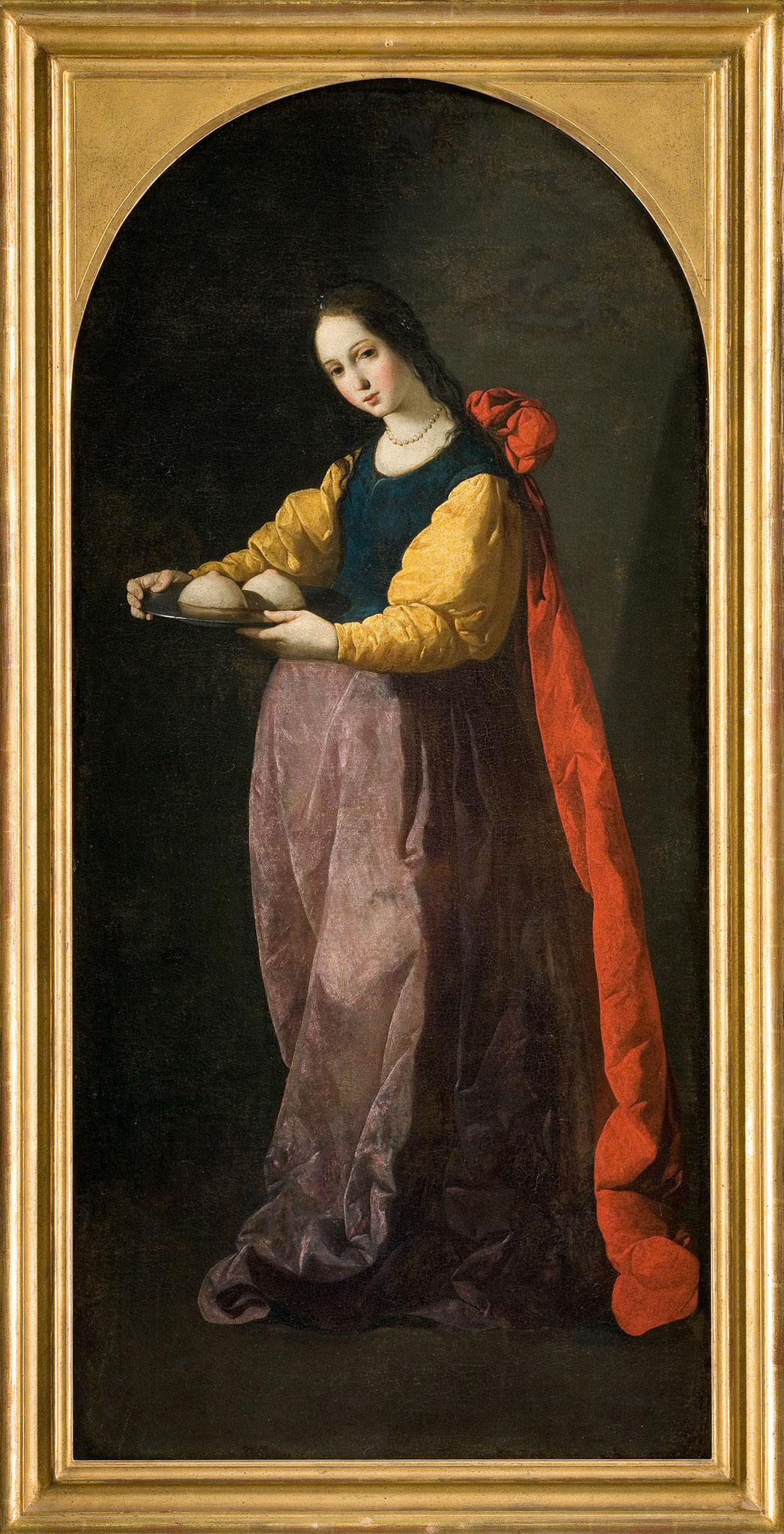 ꧁ Francisco de Zurbarán, Sainte Agathe, 1630-1633 ꧂