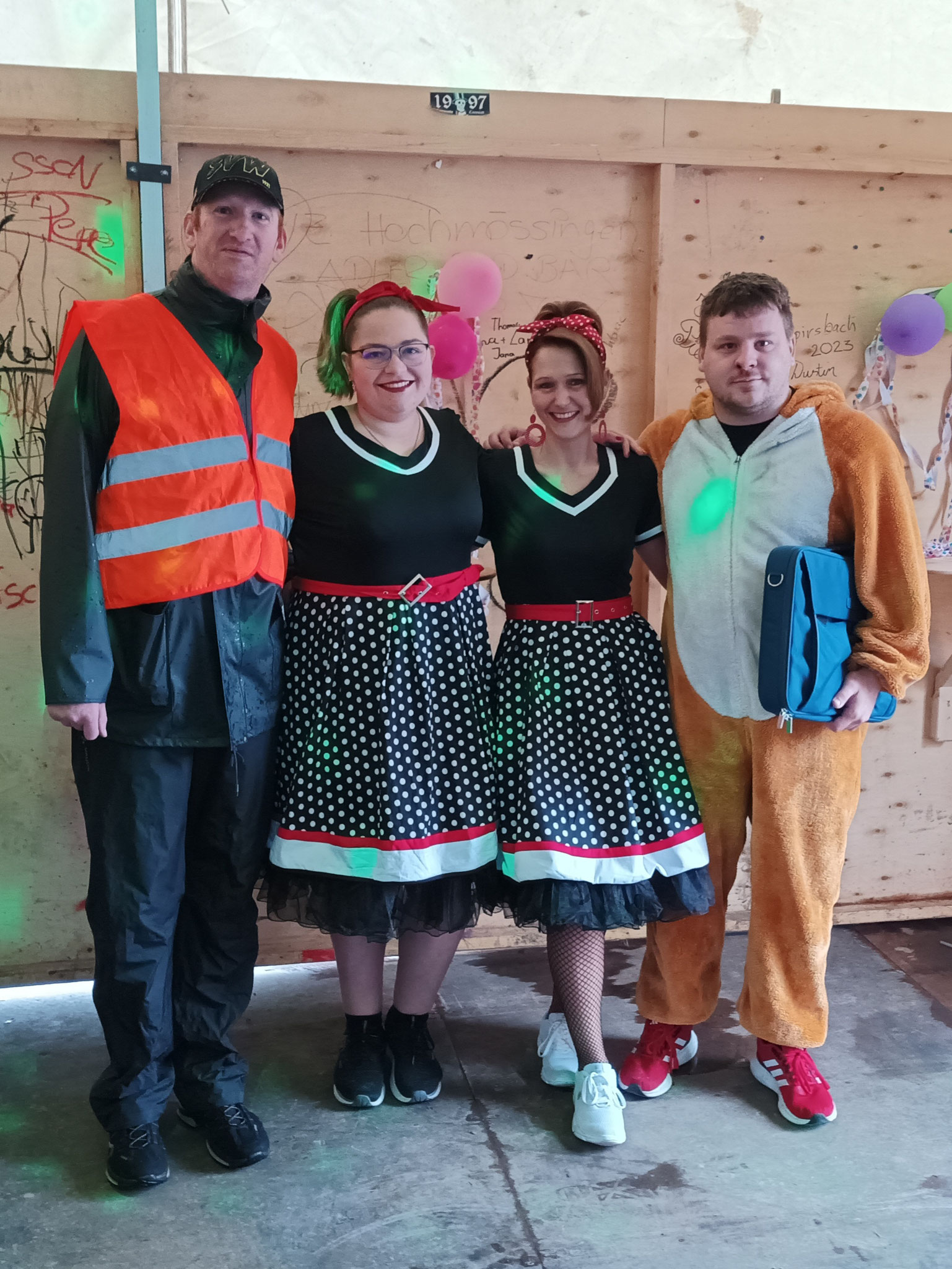 SVW Kinder-Kreiselfasnet-Team (Sicherheit, Tanz und DJ)