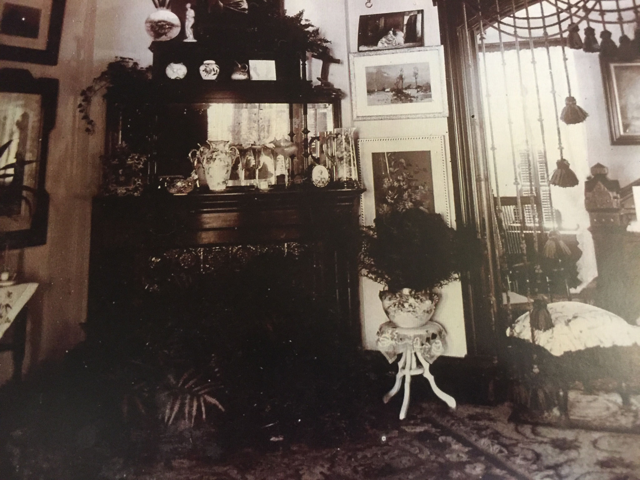 Bailey House interior late 19th century 
