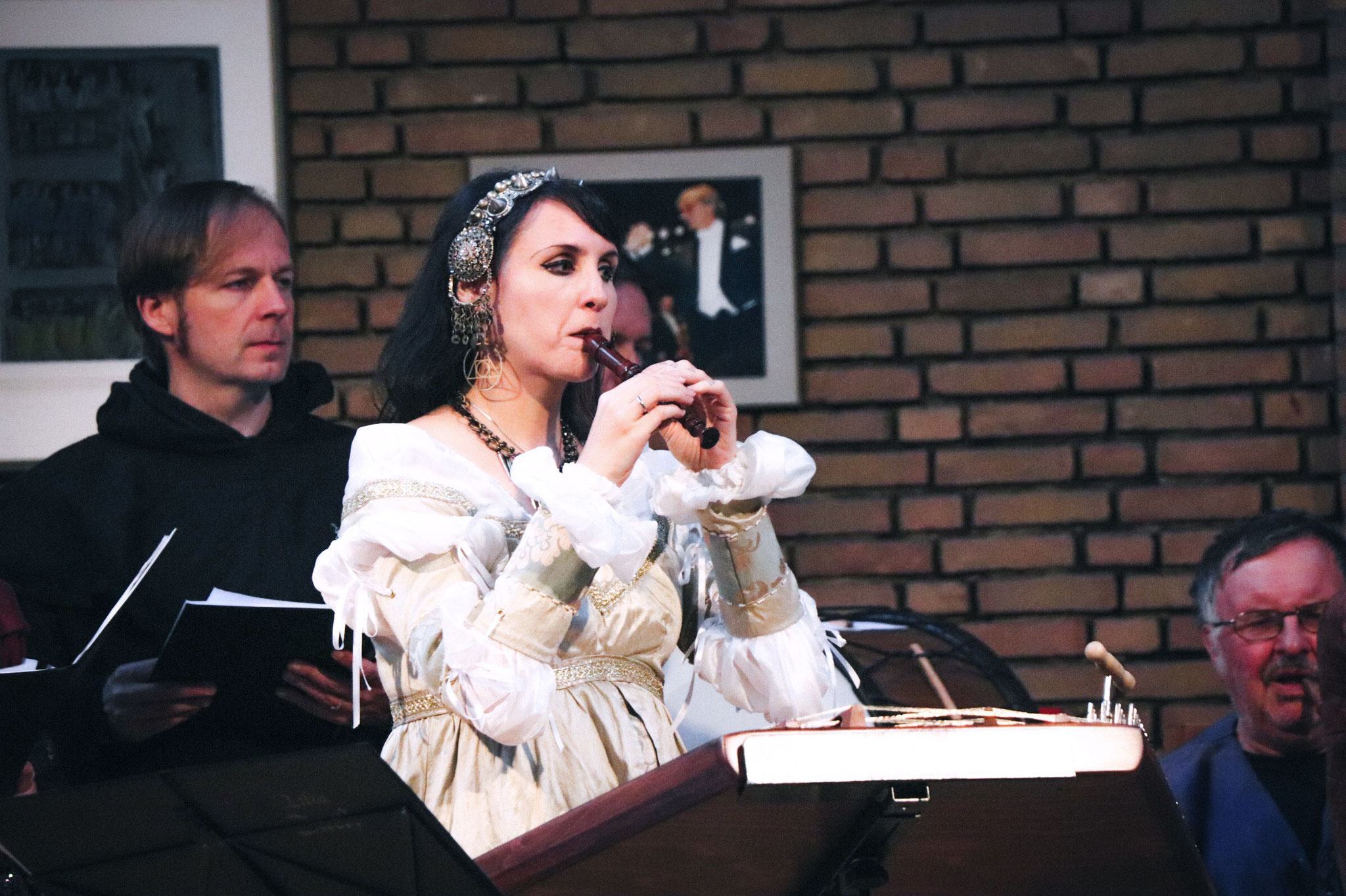 Violetta & Lilia caeli in der Erlöserkirche, Marl, September 2018 | Inge Pietsch