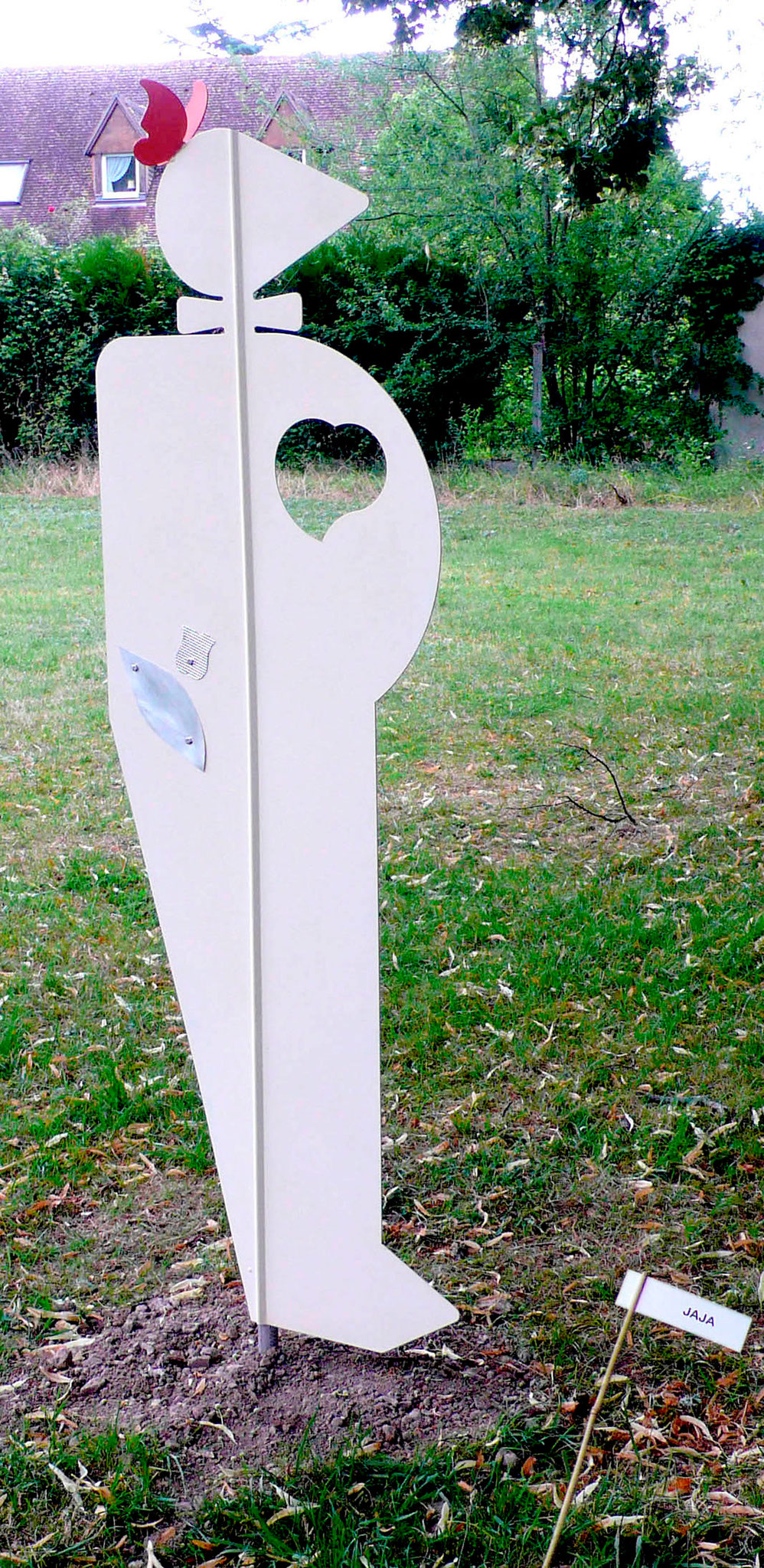 Le fantôme du jardiner - ©Jaja2011/ADAGP, Paris - Collection publique (Domaine de Cangé)