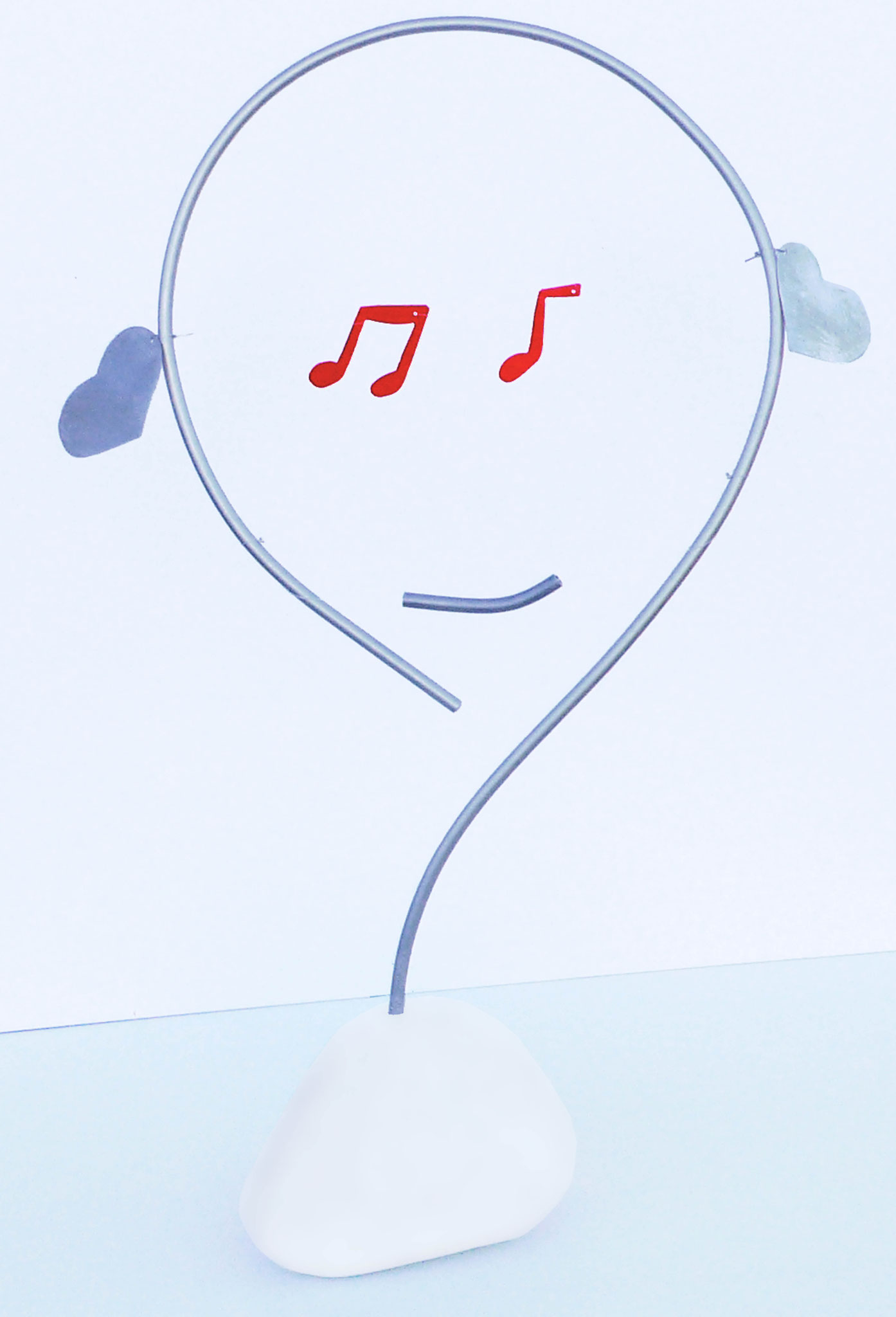 La tête dans la musique - ©Jaja2011/ADAGP, Paris