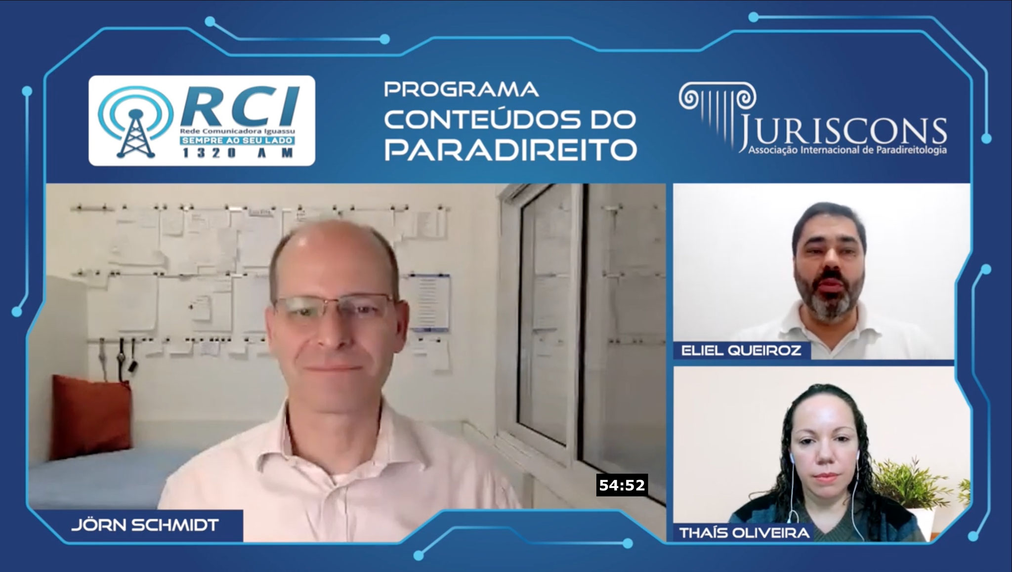 Rádio RCI - Conteúdos  do Paradireito 07/2021