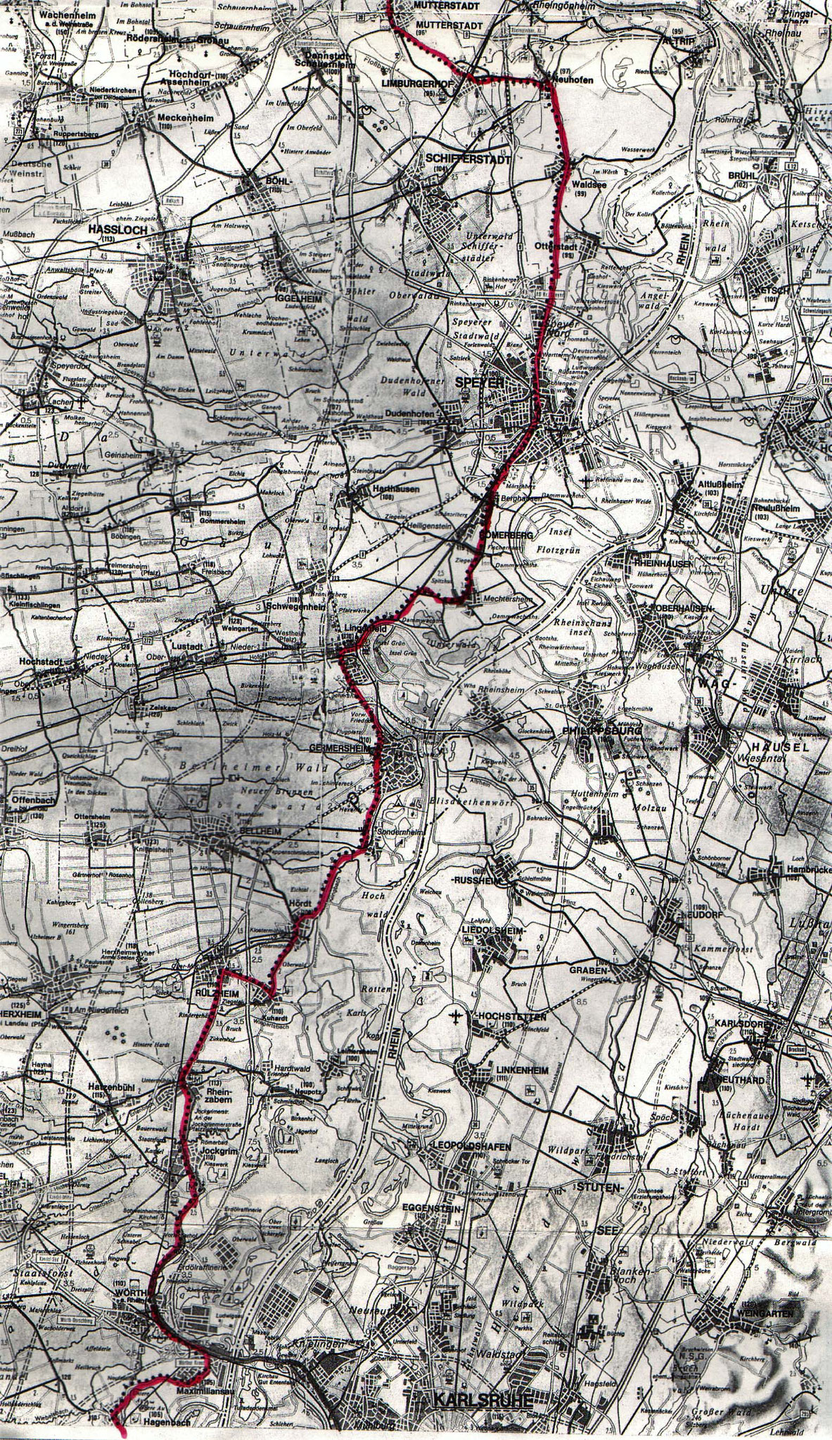 Speyer-Germersheim-Wörth/Rhein
