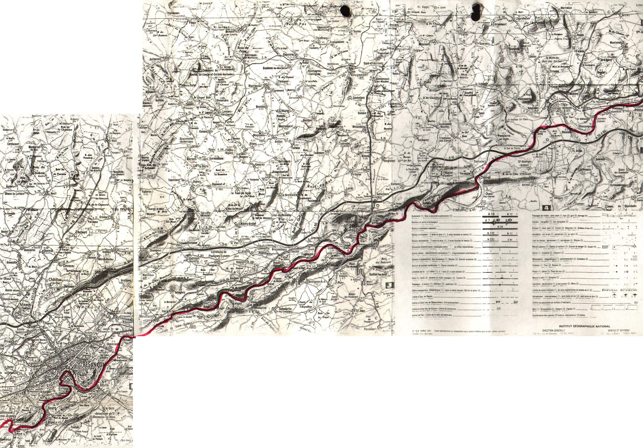 Valentigney-Baume les Dames-Besançon