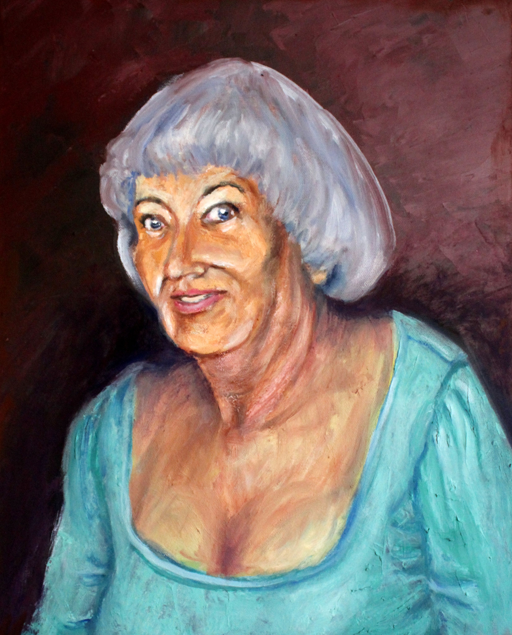 Rosi 2022 Öl/Leinwand 50x40
