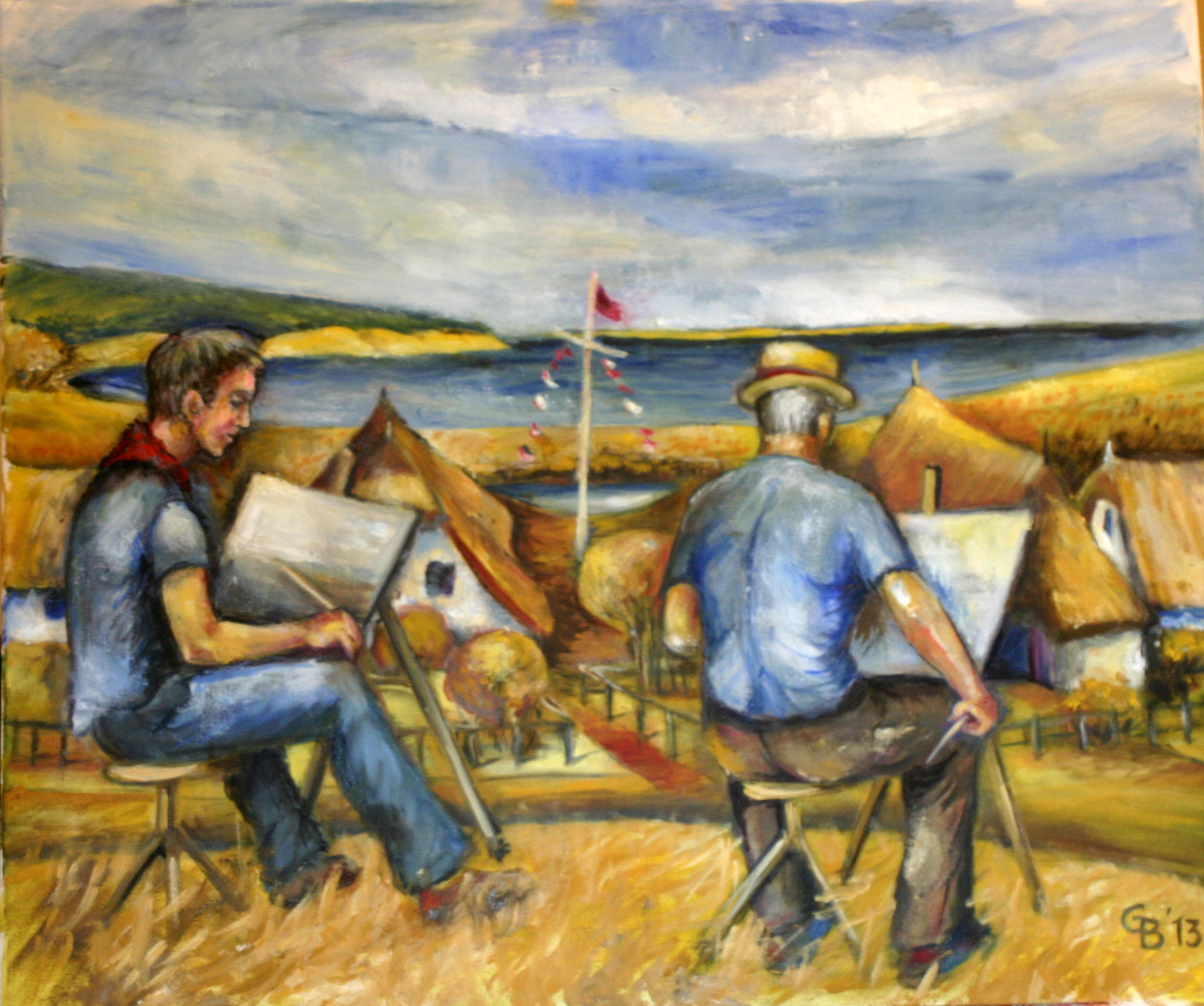 Pleinair, 2013, Öl auf Leinwand, 60x70cm