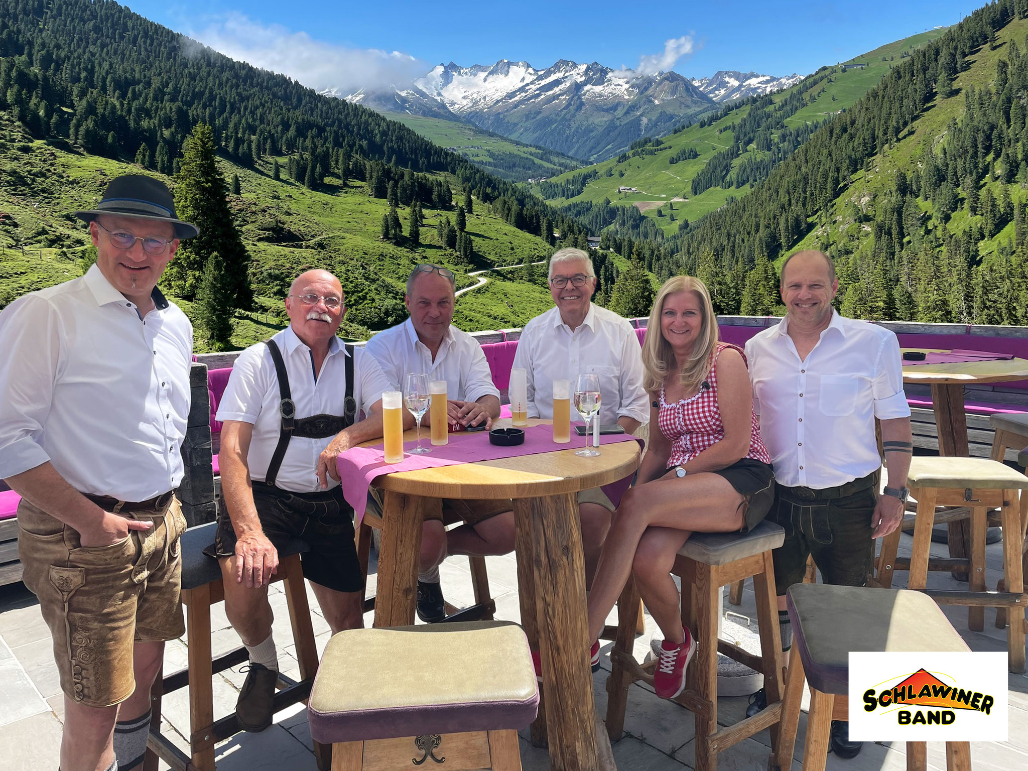 Alpenparty in der Lisa Alm Flachau AT