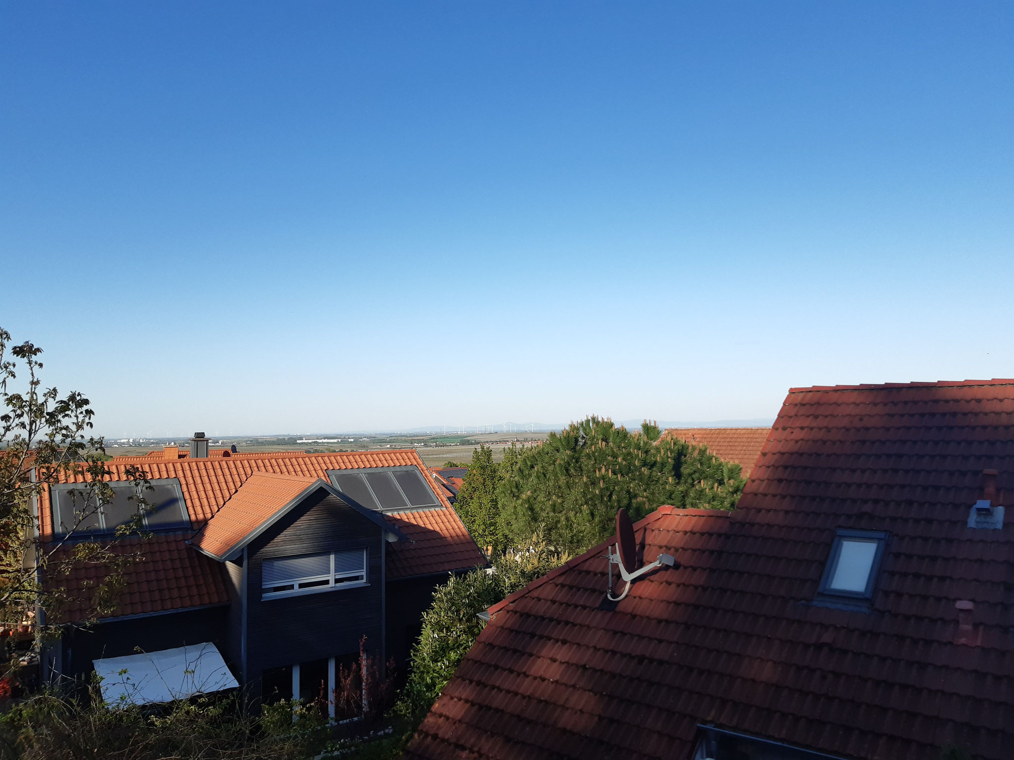 Blick bis in den Odenwald