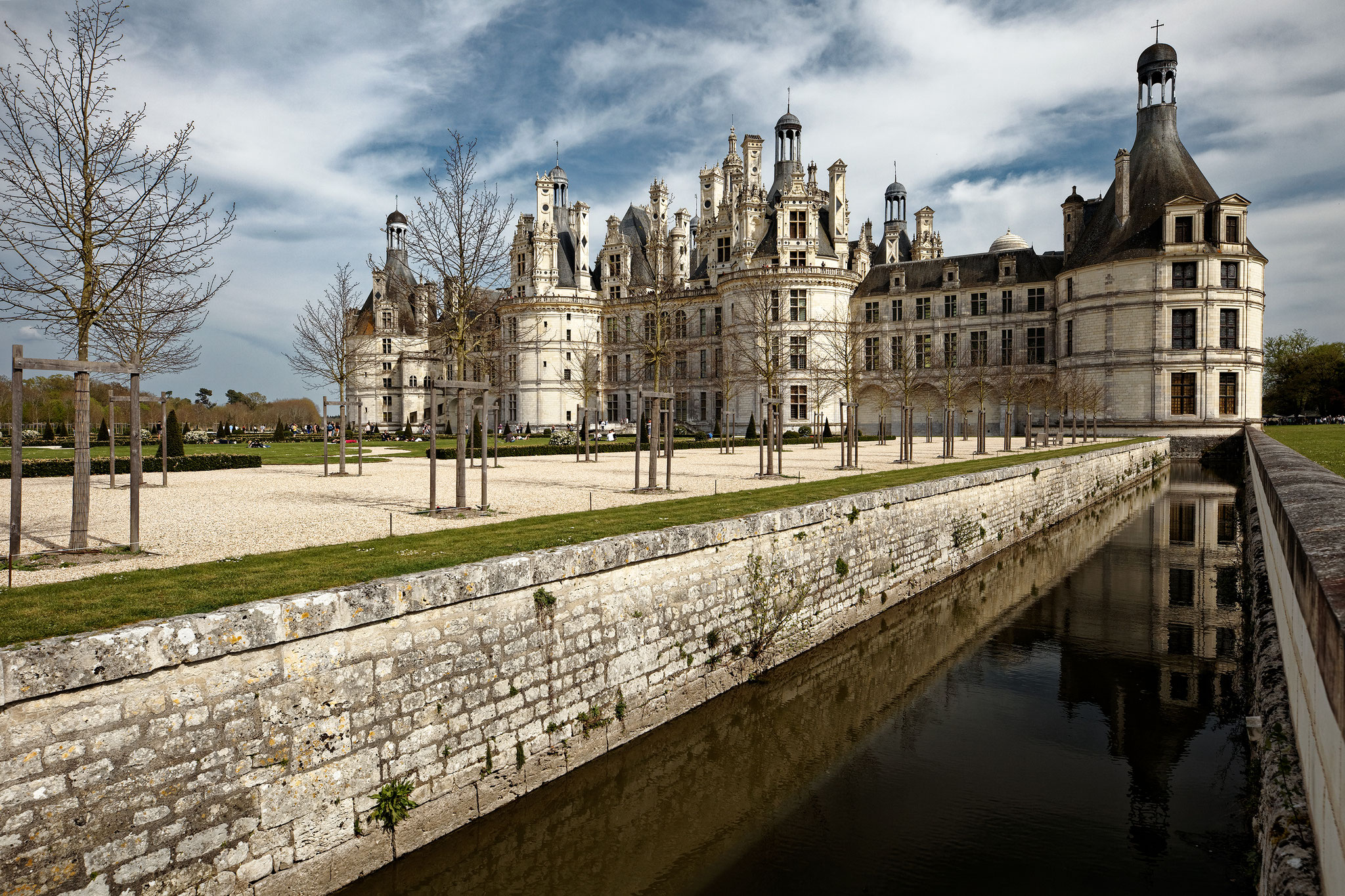 Château de Chambord, avril 2019