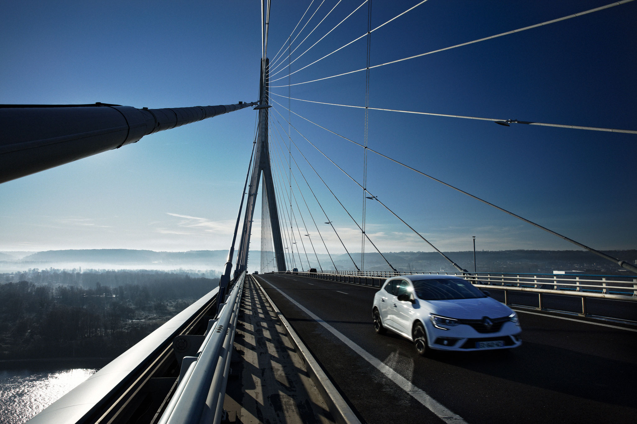 Pont de Normandie, décembre 2019.