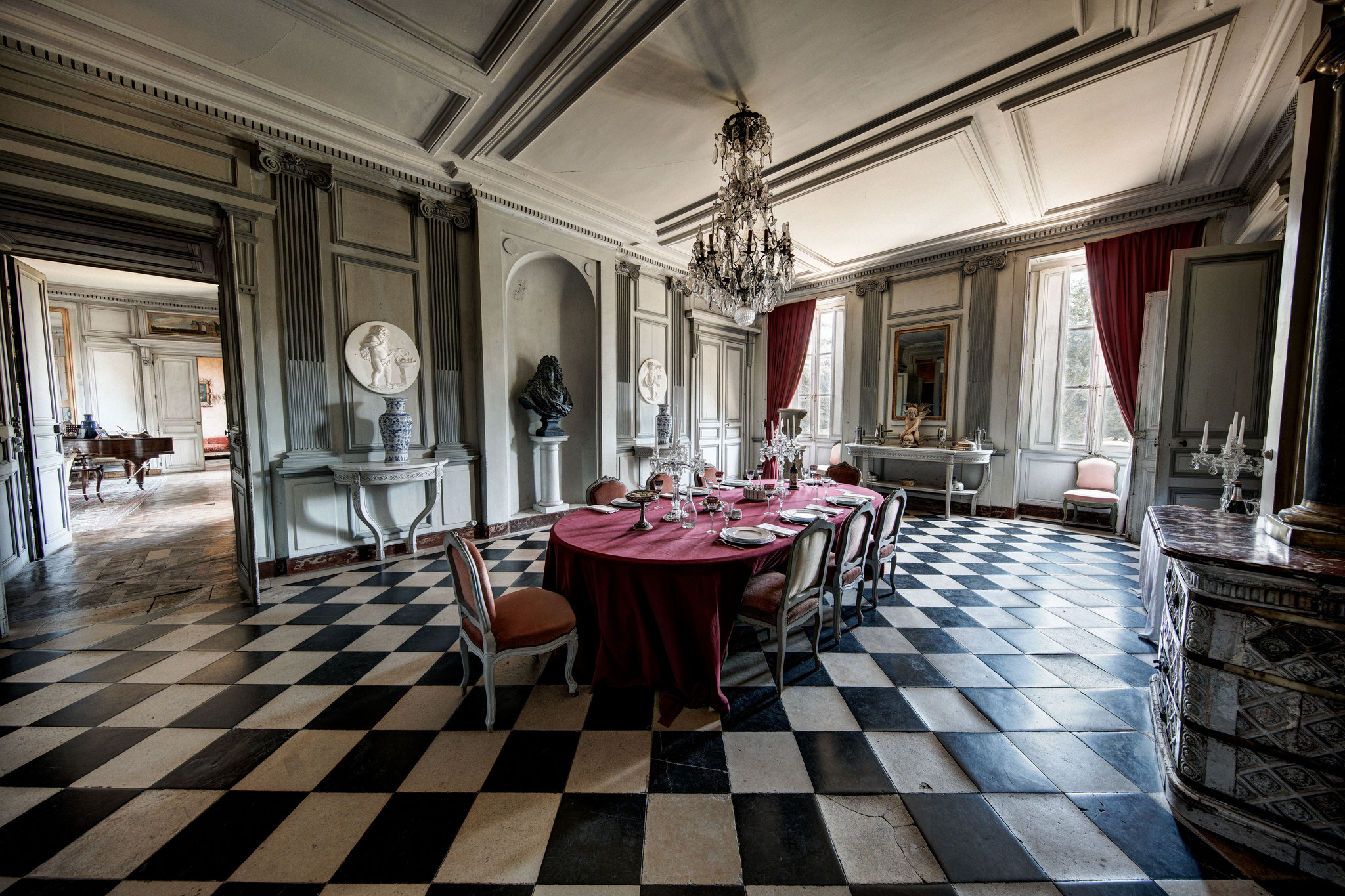 château de la Ferté Saint-Aubin, juillet 2019