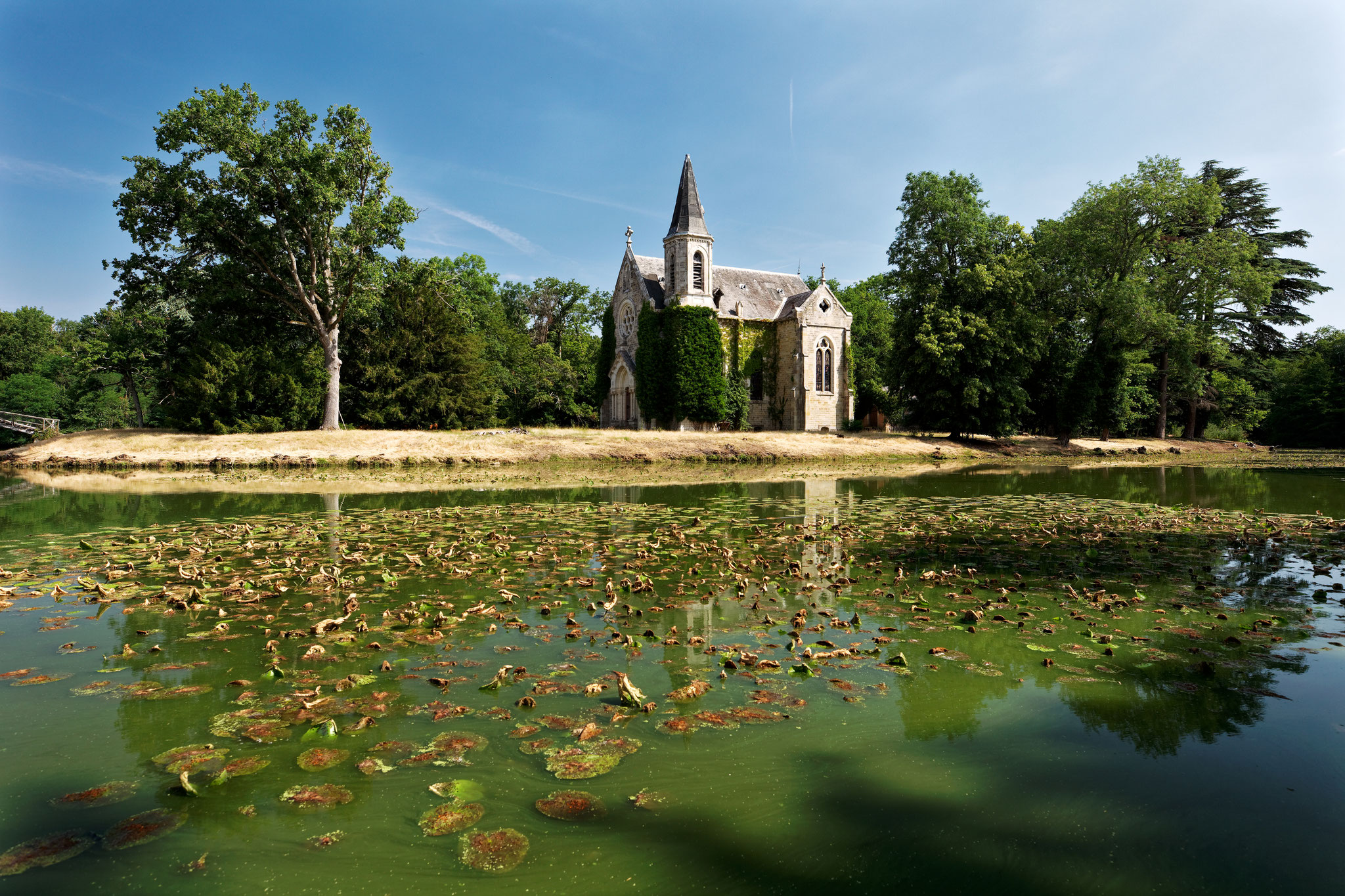 château de la Ferté Saint-Aubin, juillet 2019