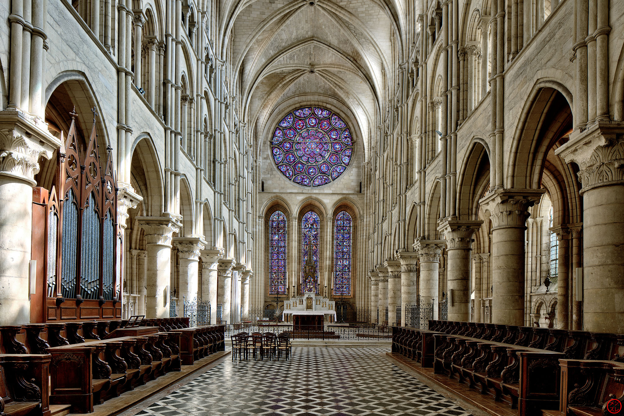 Cathédrale Notre-Dame de Laon, août 2018