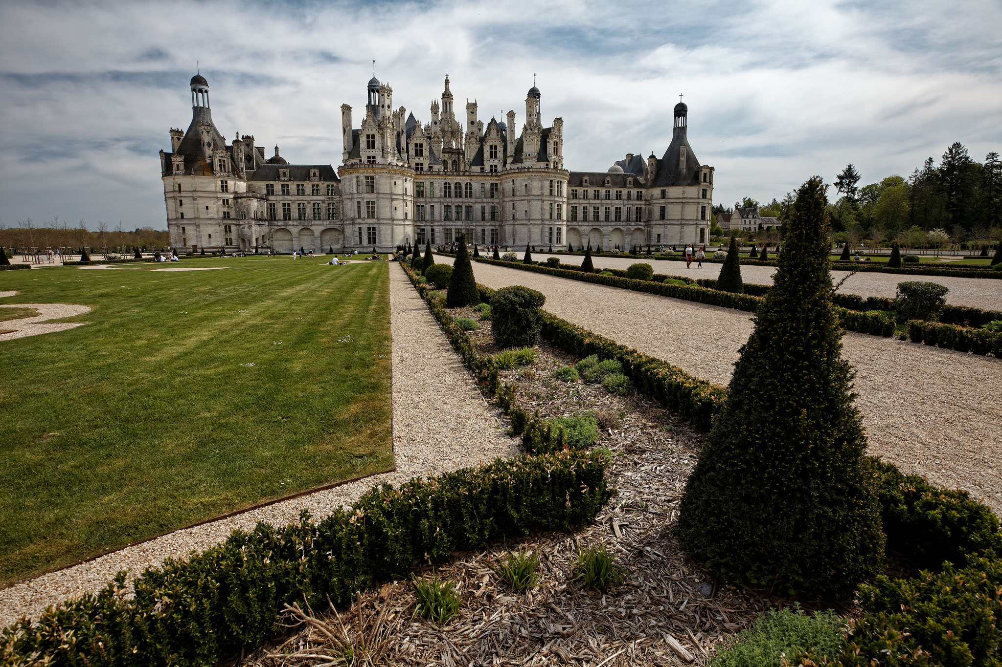 Château de Chambord, avril 2019