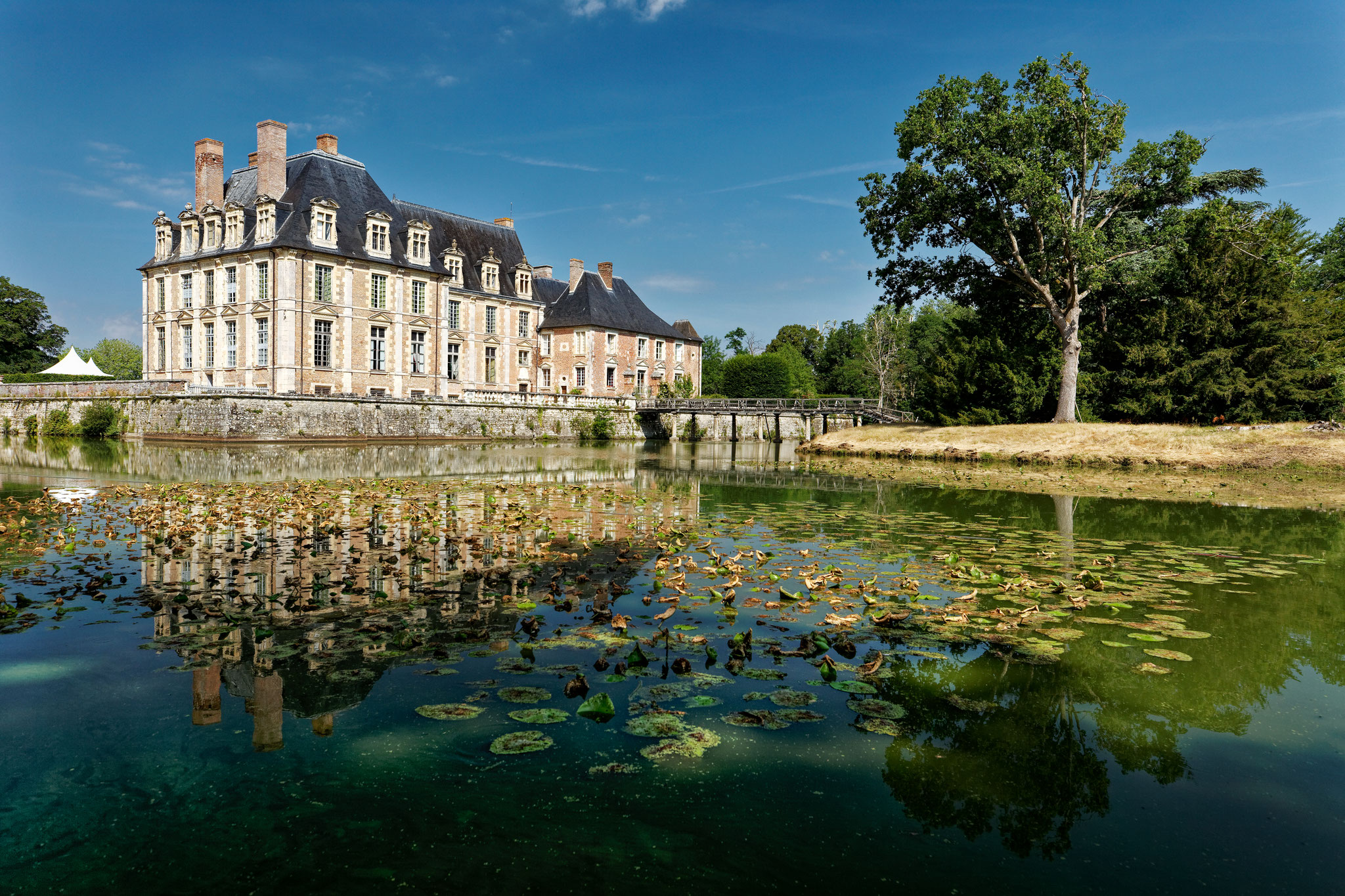 château de la Ferté Saint-Aubin, juillet 2019