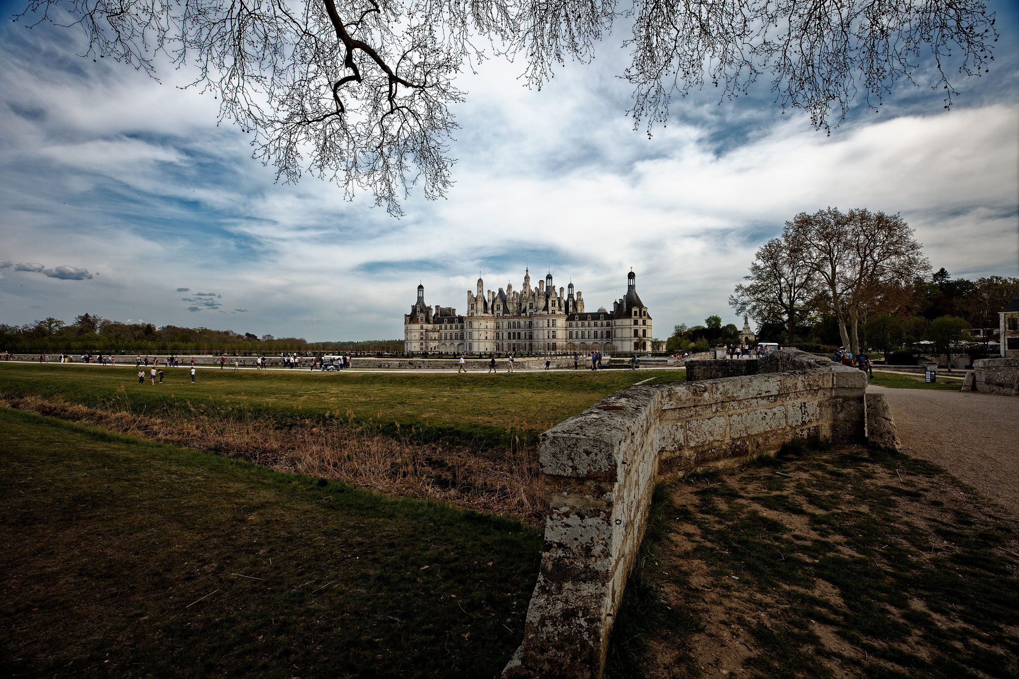 Château de Chambord, avril 2019