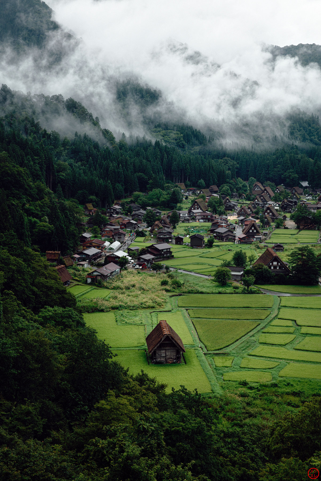 Shirakawago, Gif-ken, août 2019