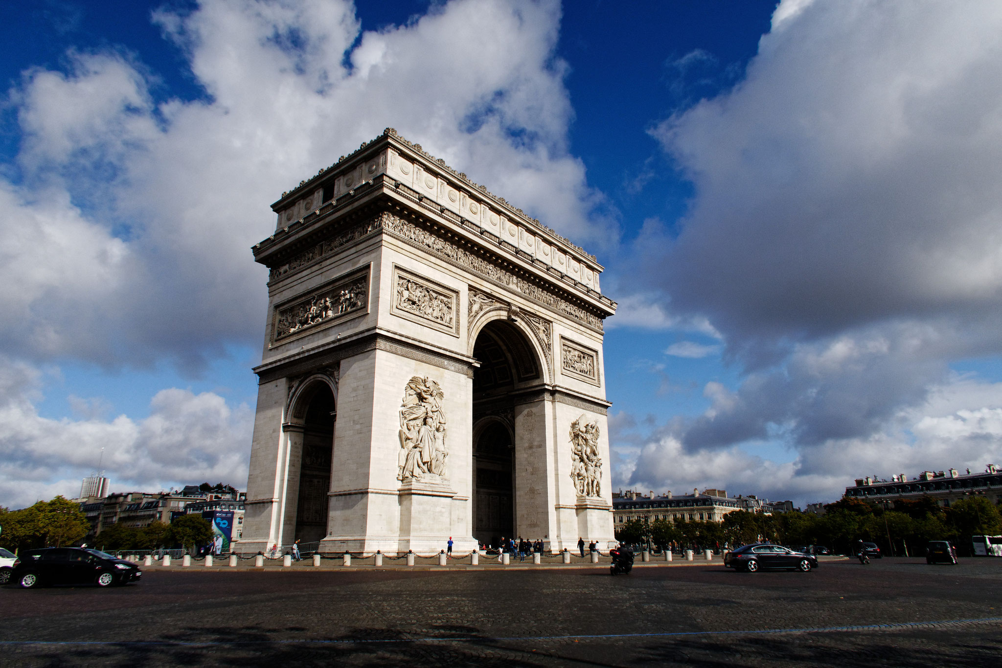 Arc de Triomphe, Paris, 9 septembre 2017