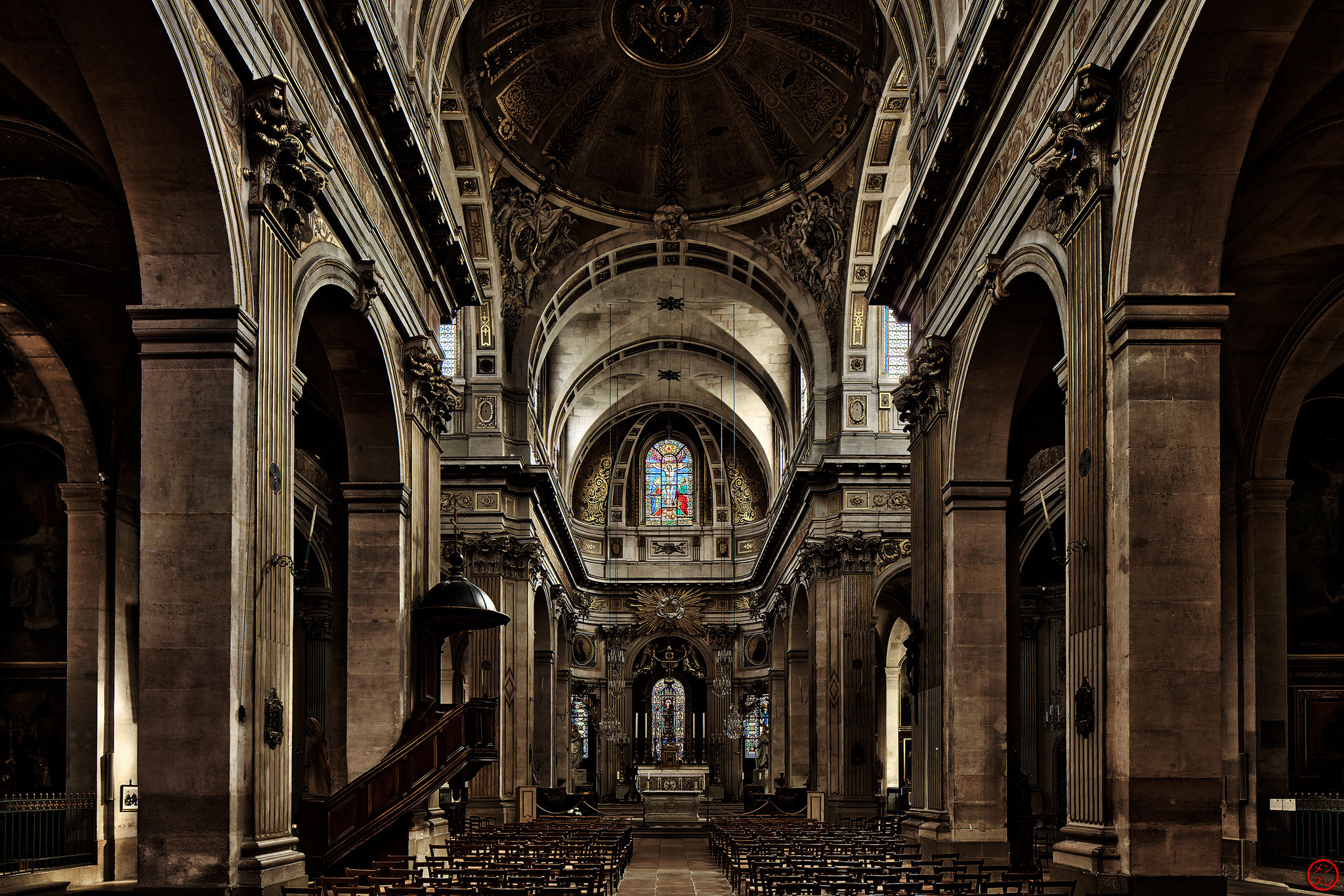 Église Saint-Louis-en-l'Île, Paris 4e, 7 octobre 2017