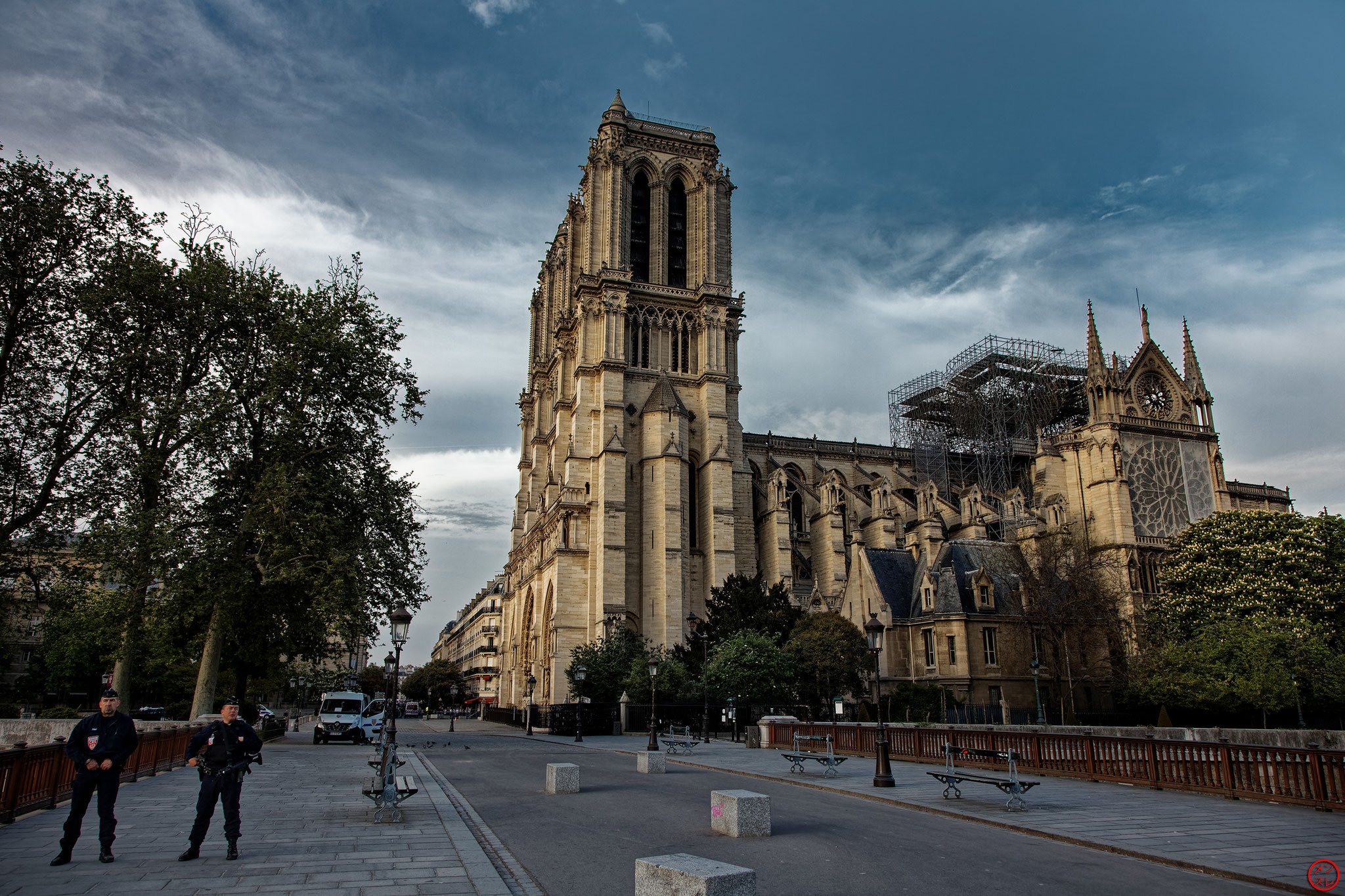 Notre-Dame de Paris, 22 avril 2019