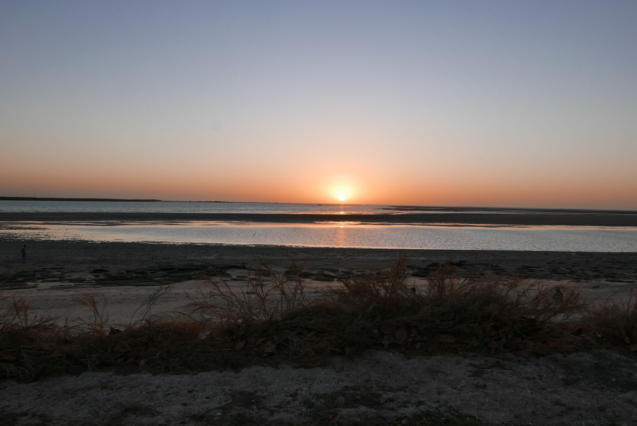 Fantastischer Sonnenuntergang in Karumba
