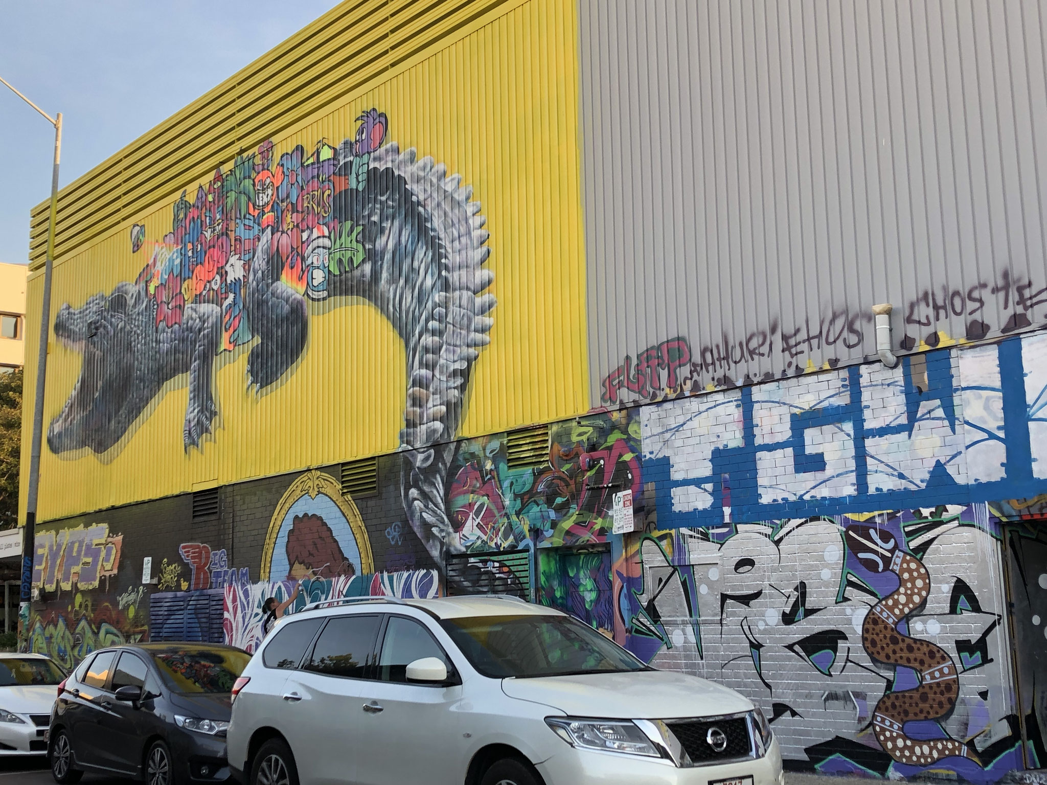 Street Art im Zentrum von Darwin