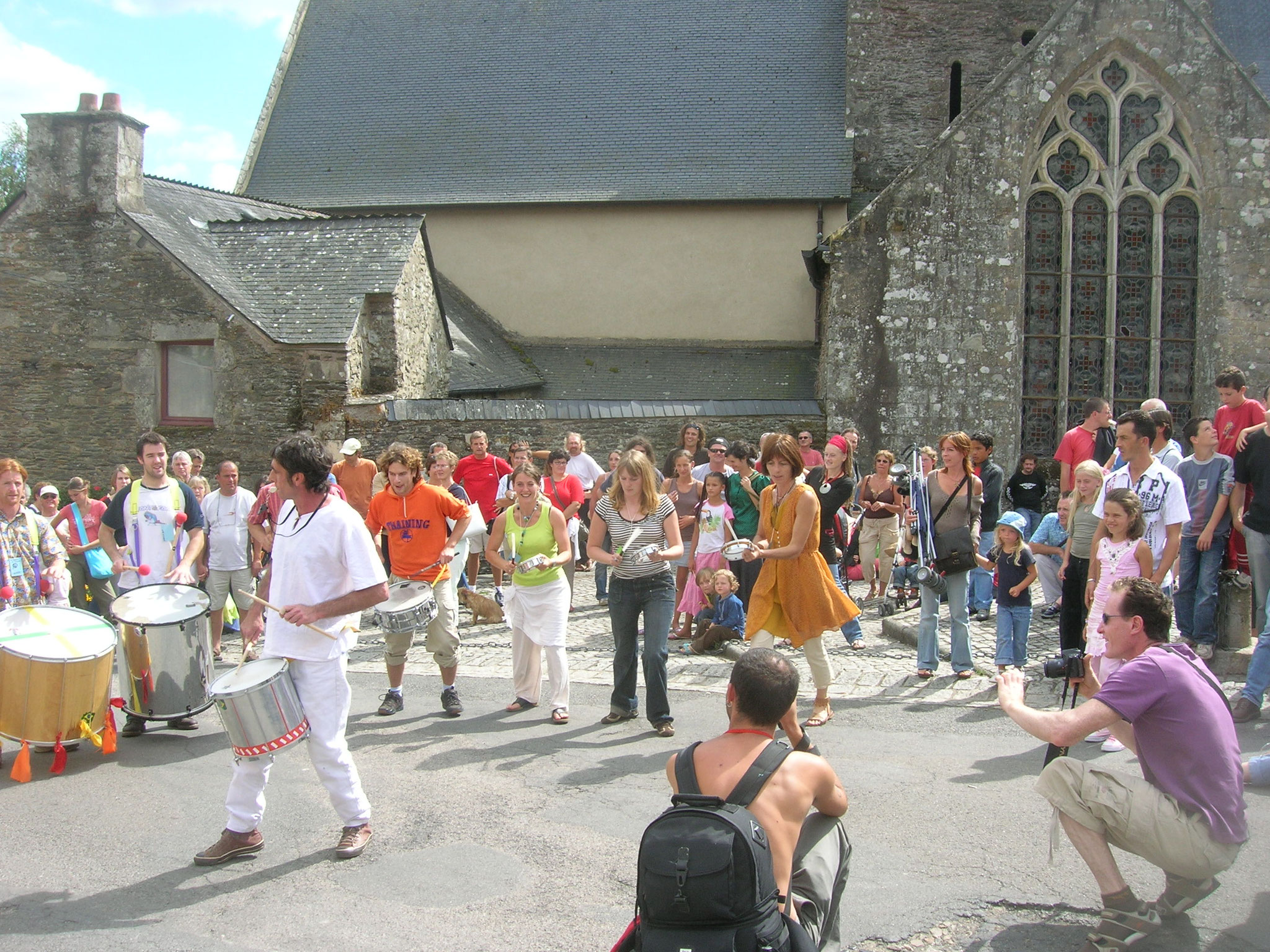 Au festival des Loustiks de l'Akoustik, Rochefort-en-Terre, 2007