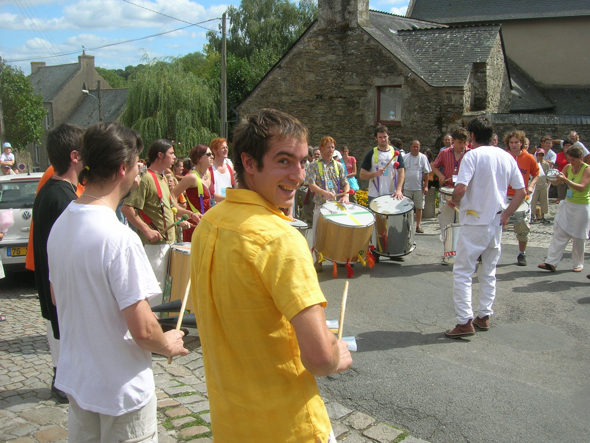 Au festival des Loustiks de l'Akoustik, Rochefort-en-Terre, 2007