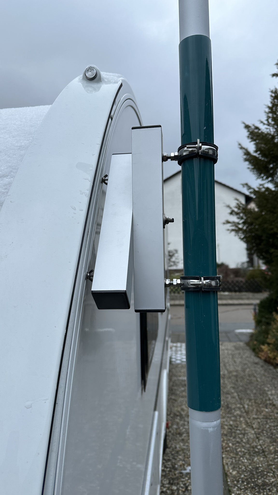 Marine Windanzeiger - Edelstahl Mastflagge Für Boote & Yachten