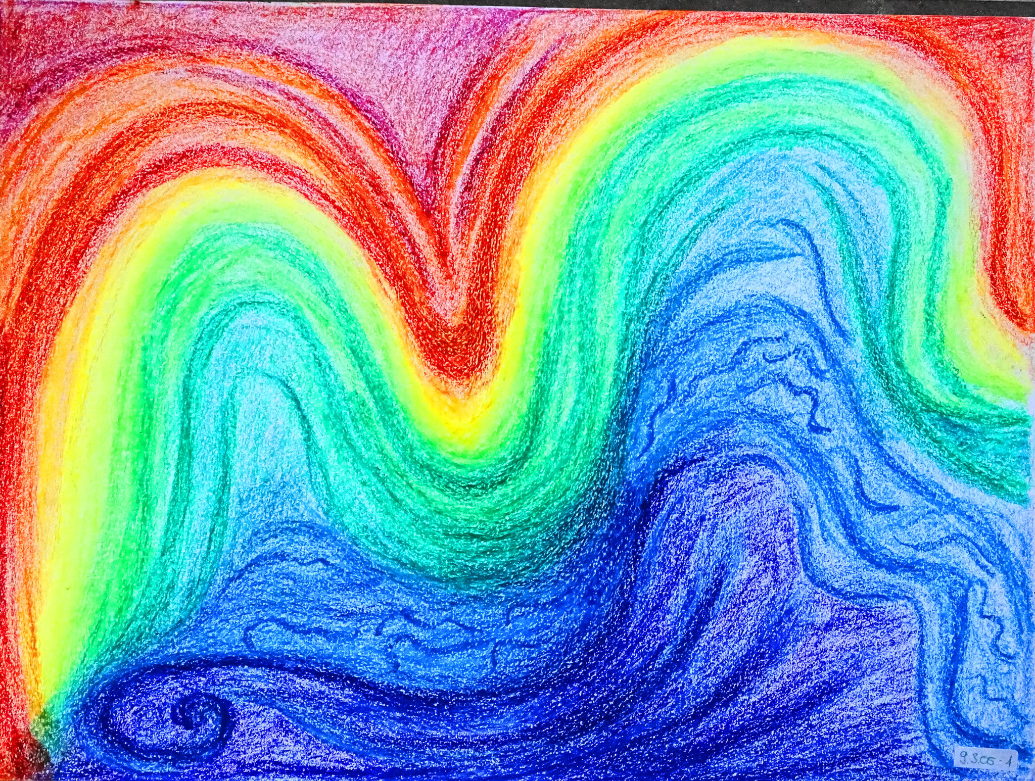 Farbenfrohe Fantasien: Entdecke die Welt des Regenbogen-Malens!