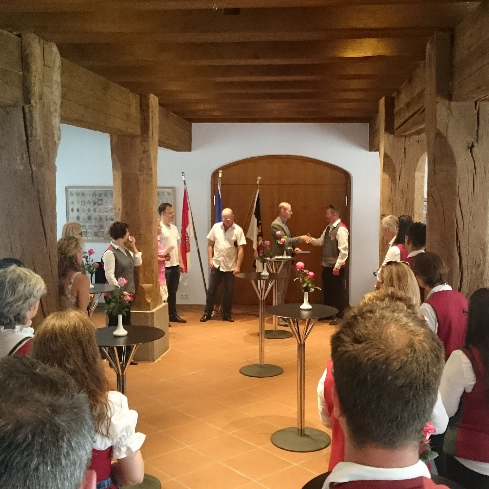 Empfang der Stadtkapelle Sopron 2017