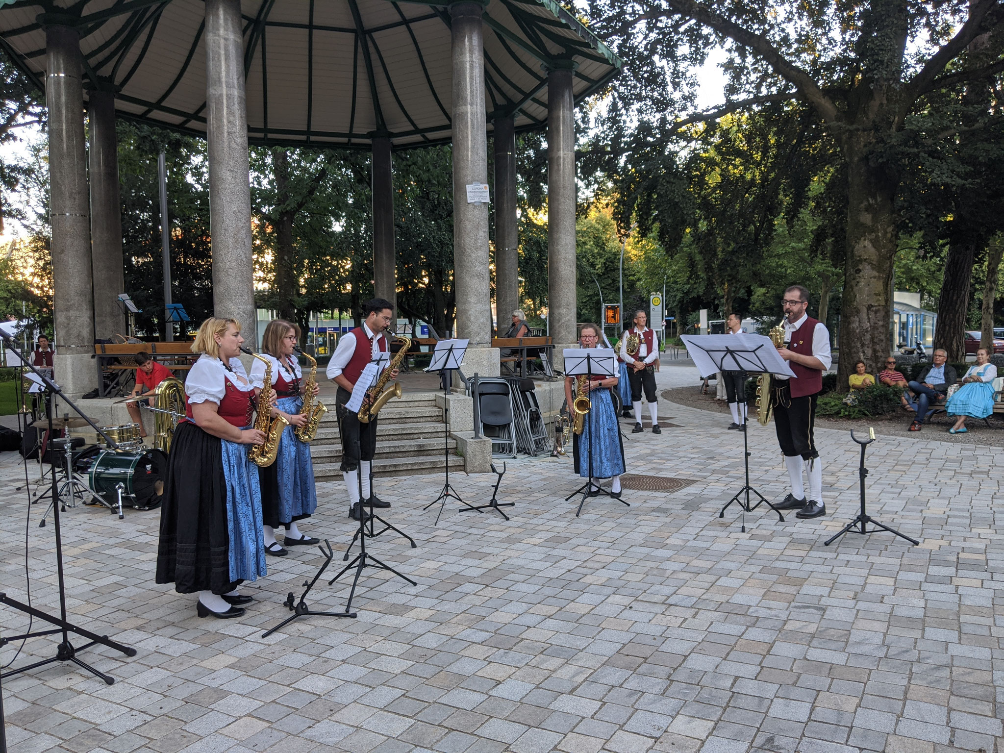 Standkonzert Stadtpark - Saxophon-Ensemble