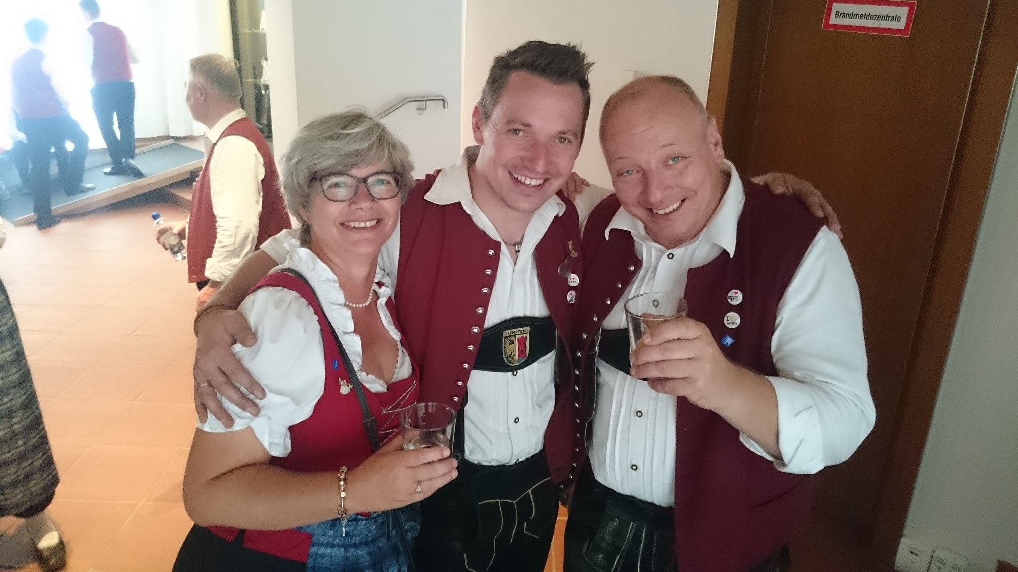 Empfang der Stadtkapelle Sopron 2017