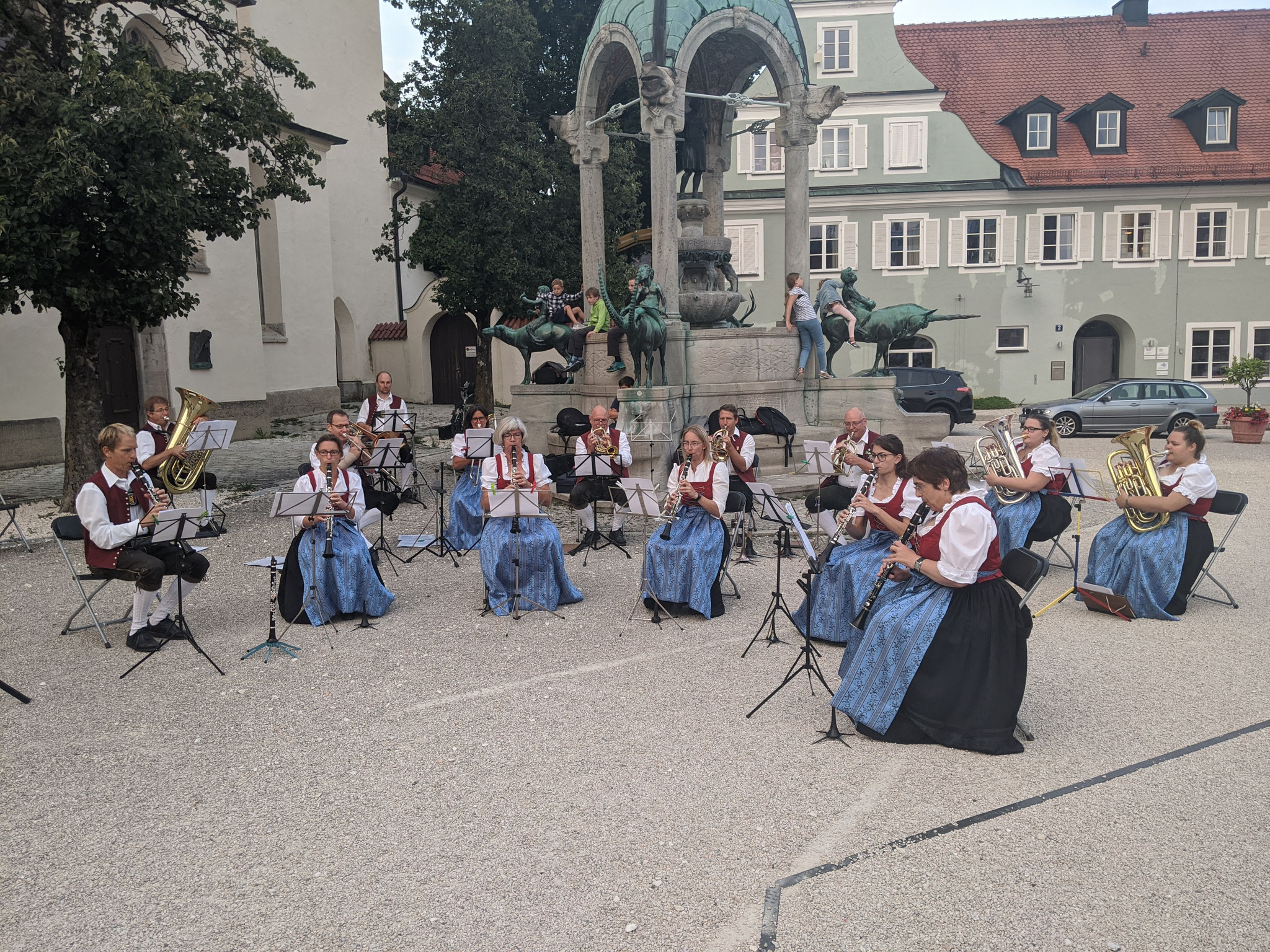Standkonzert St.-Mang-Platz - Kleine Besetzung