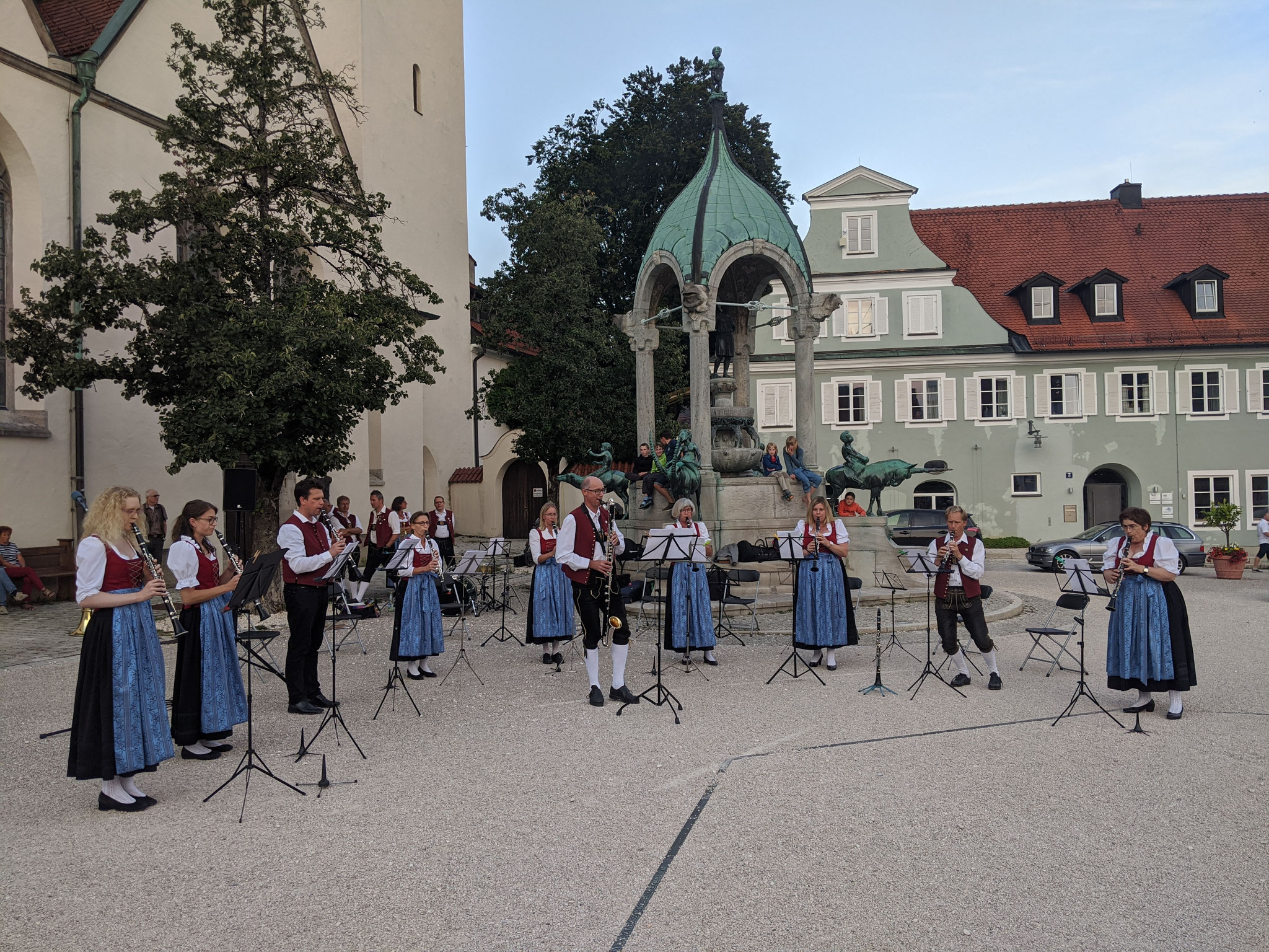 Standkonzert St.-Mang-Platz - Klarinetten-Ensemble