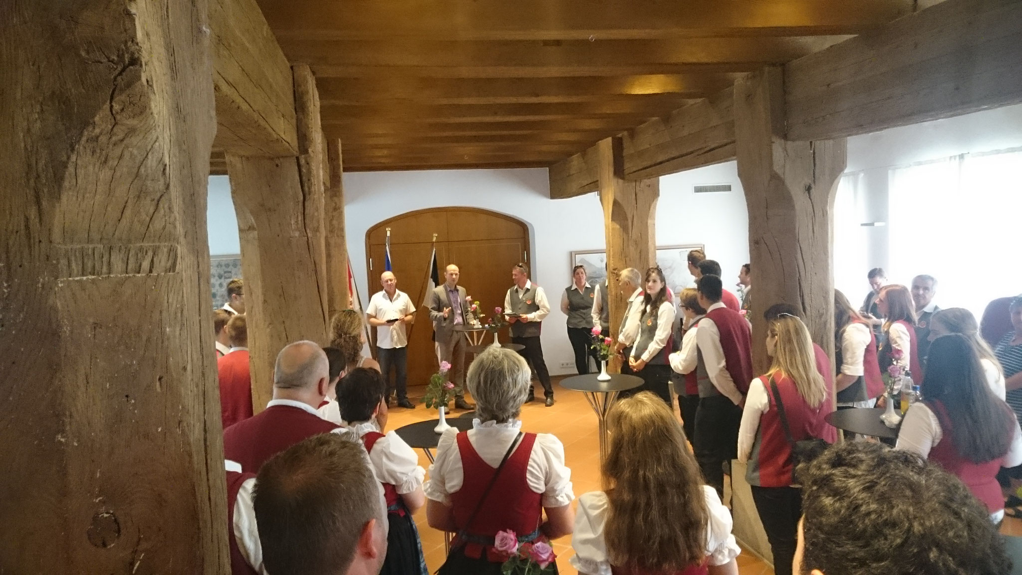 Empfang der Stadtkapelle Sopron 2017